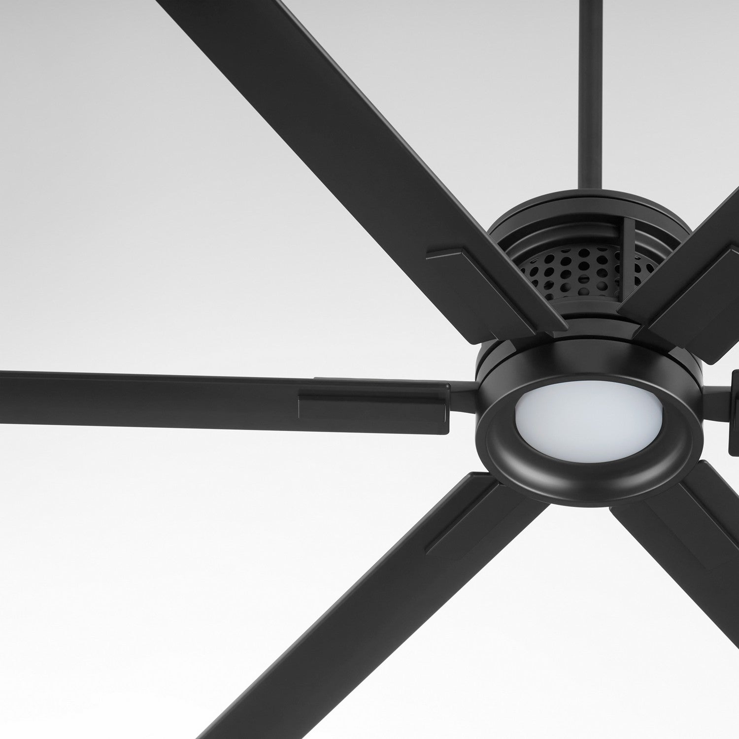 Quorum - 10656-59 - 65" Patio Fan - Zeus - Matte Black