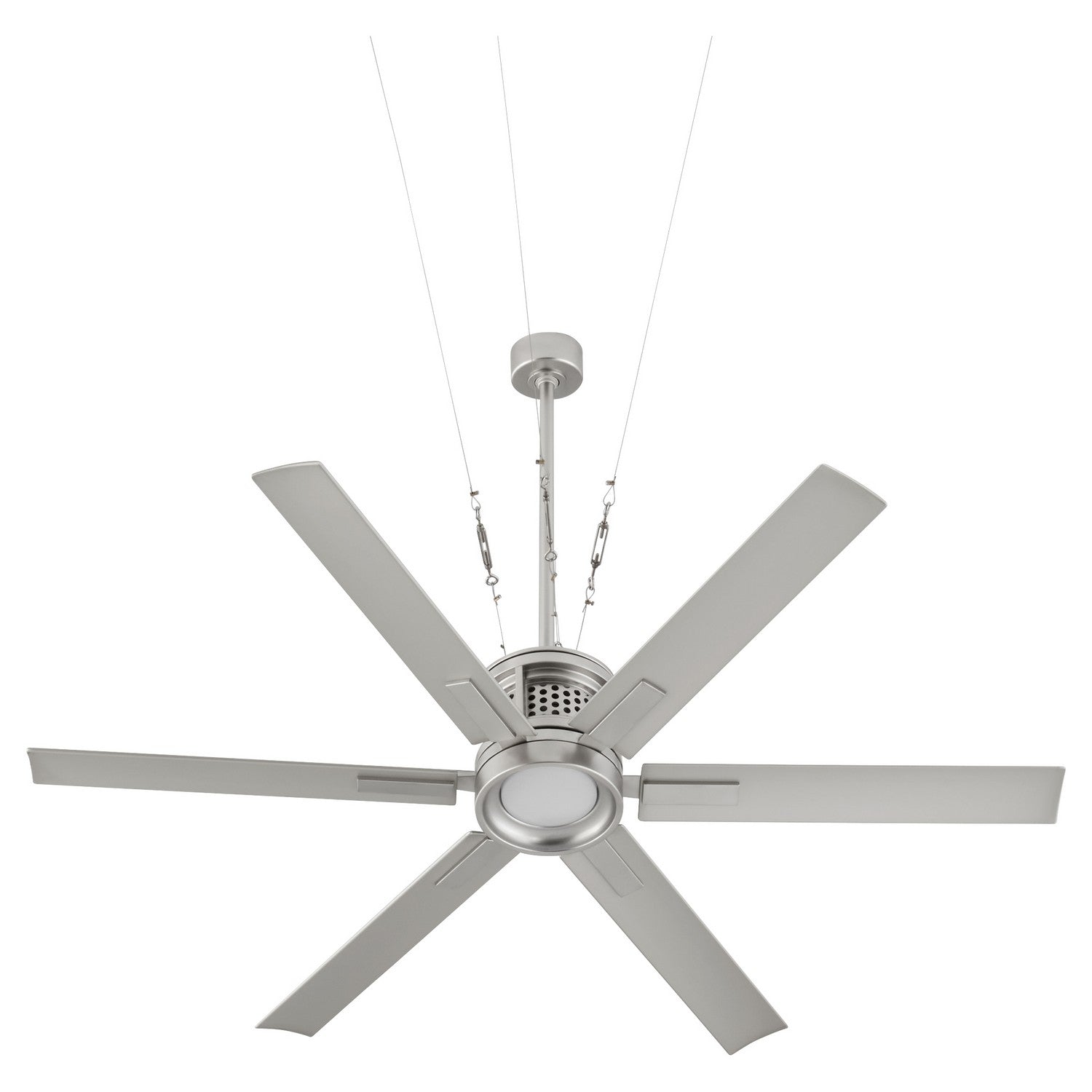 Quorum - 10656-65 - 65" Patio Fan - Zeus - Satin Nickel