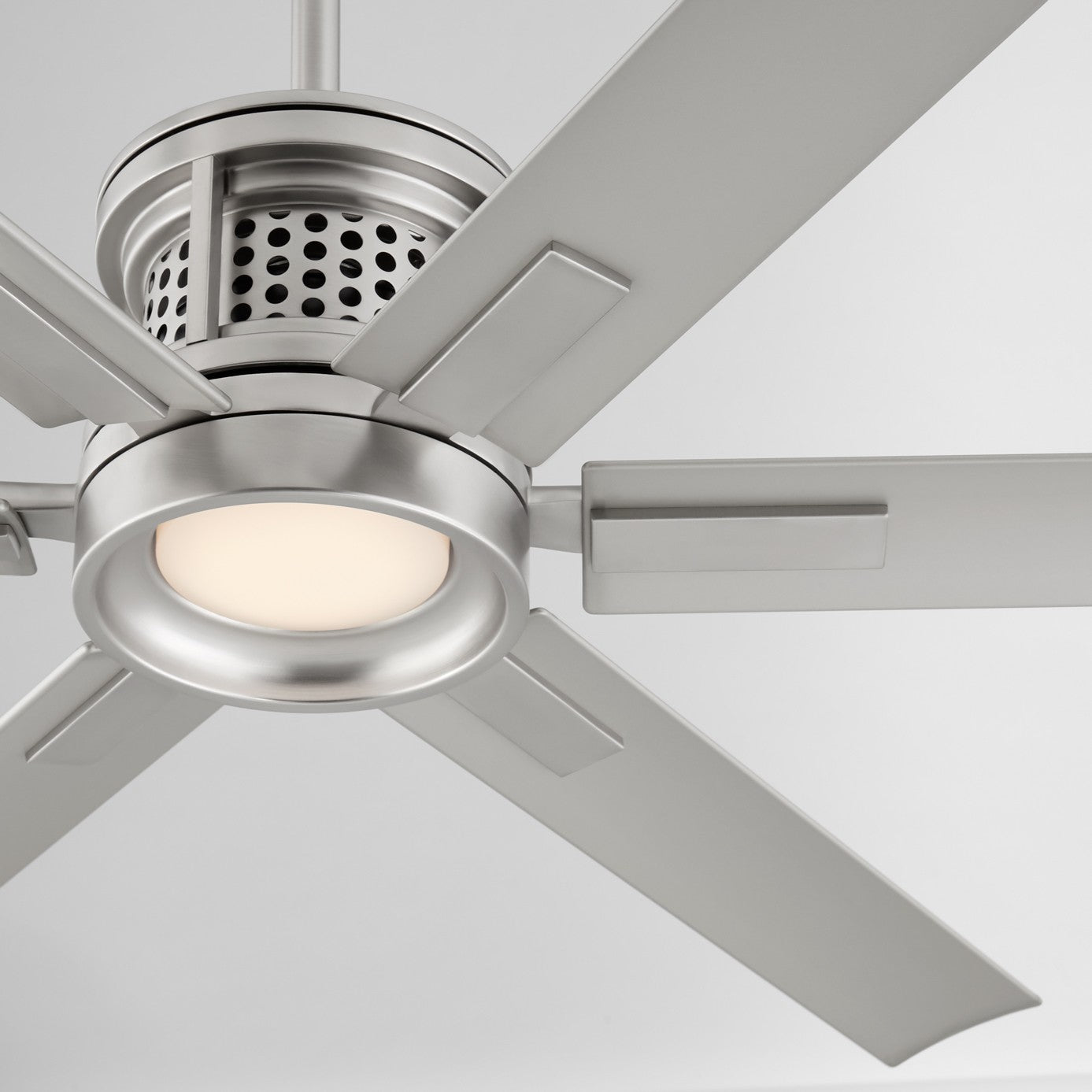 Quorum - 10656-65 - 65" Patio Fan - Zeus - Satin Nickel