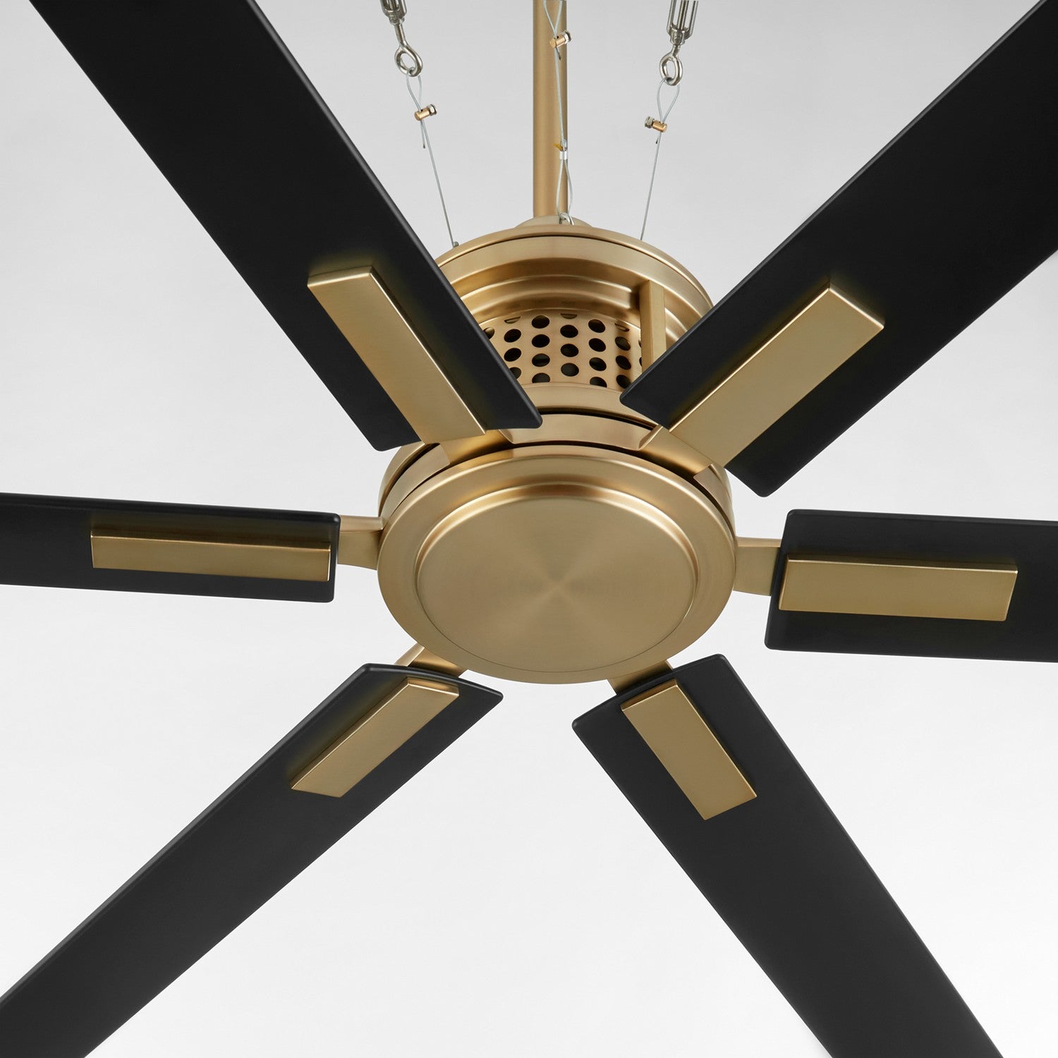 Quorum - 10656-80 - 65" Patio Fan - Zeus - Aged Brass