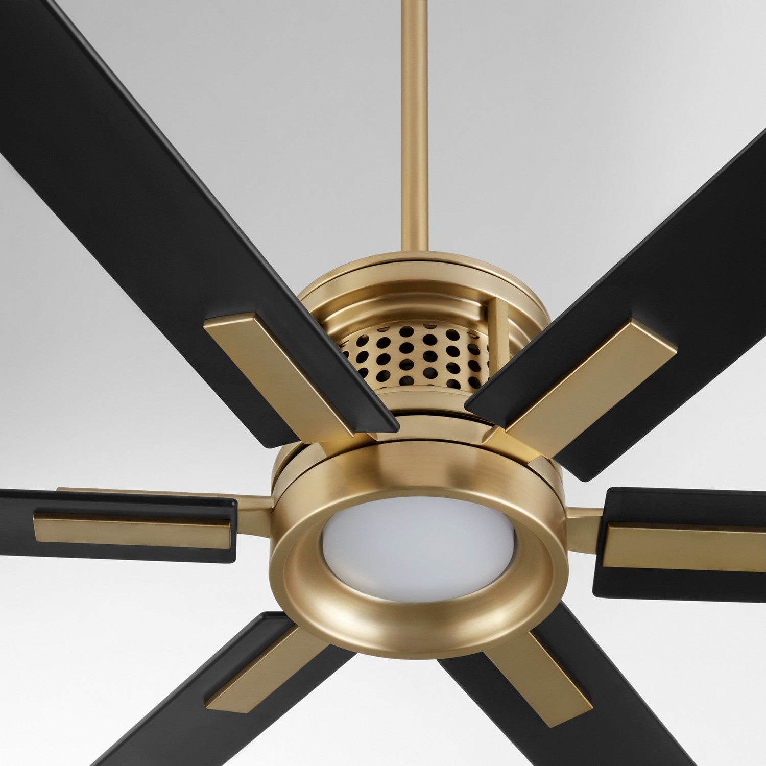 Quorum - 10656-80 - 65" Patio Fan - Zeus - Aged Brass