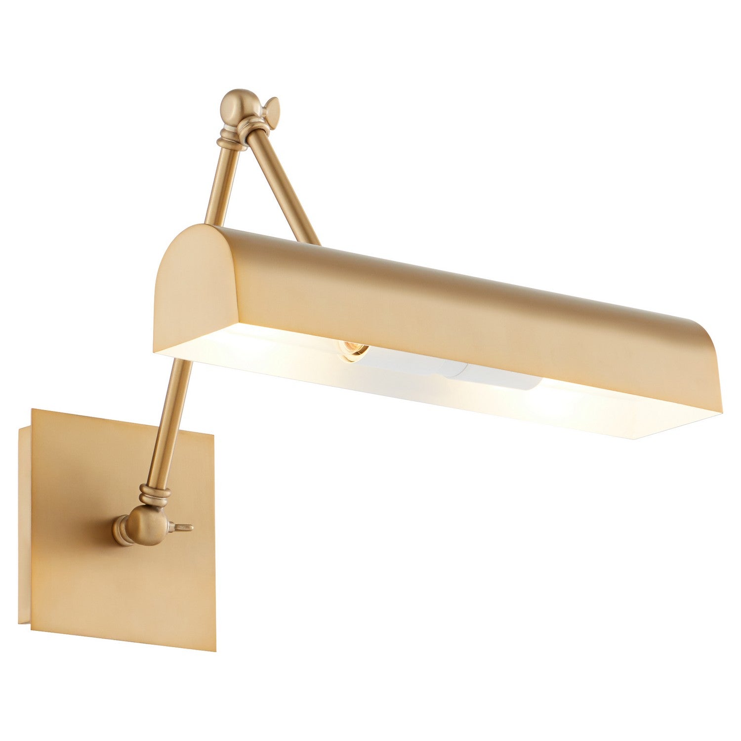 Quorum - 411-15-80 - Two Light Picture Light - Picture Lights - Aged Brass