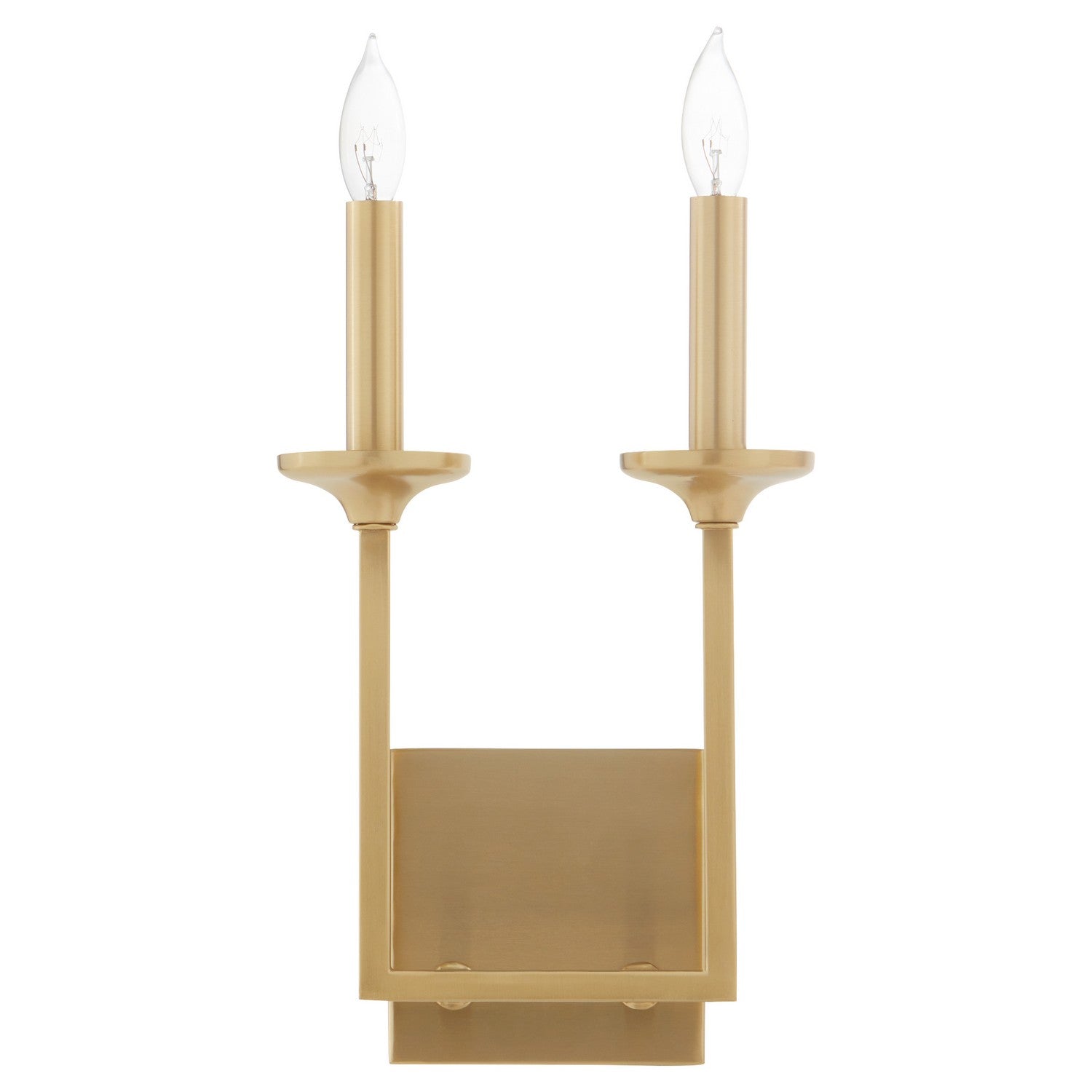 Quorum - 5005-2-80 - Two Light Wall Mount - Eldorado - Aged Brass