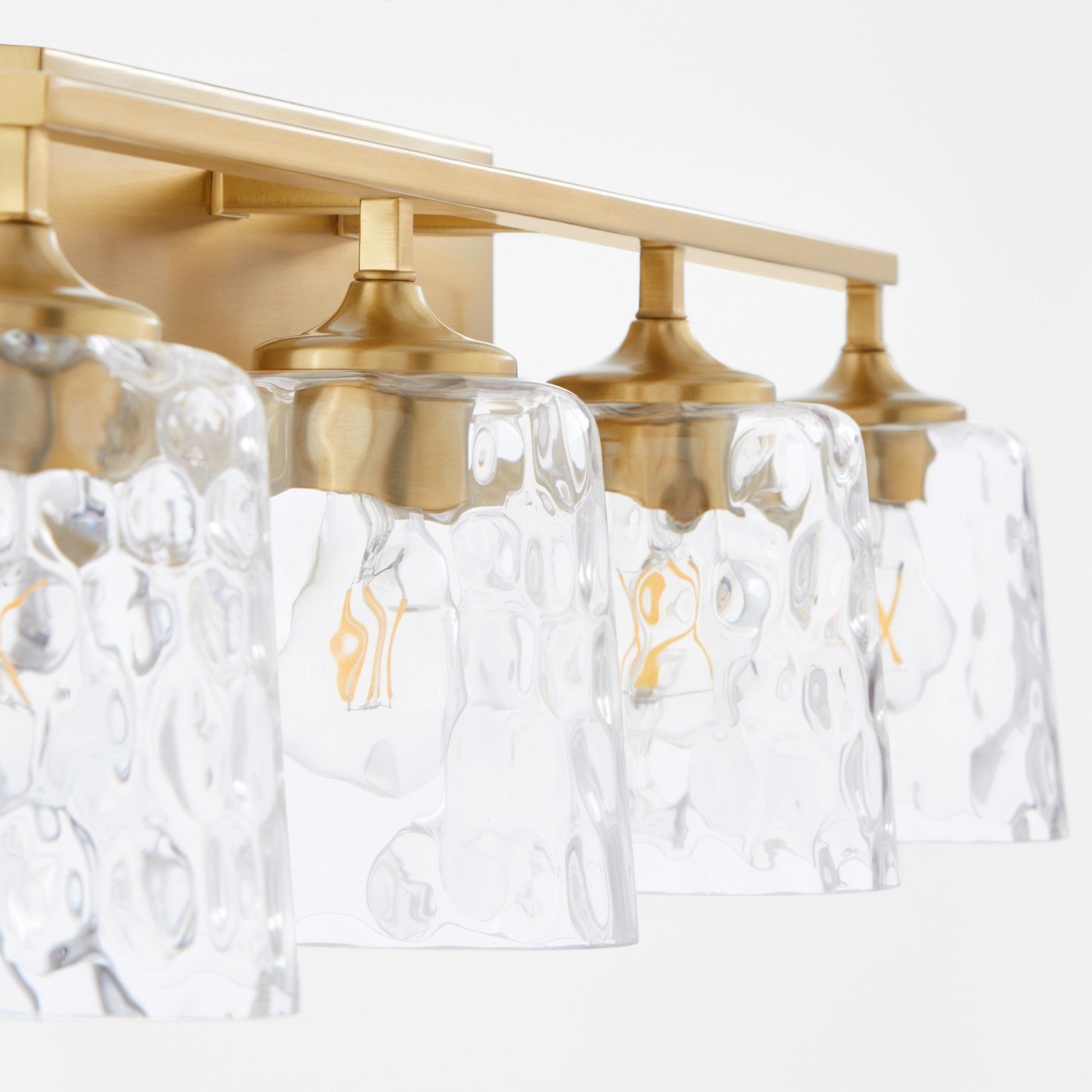 Quorum - 5005-4-180 - Four Light Vanity - Eldorado - Aged Brass