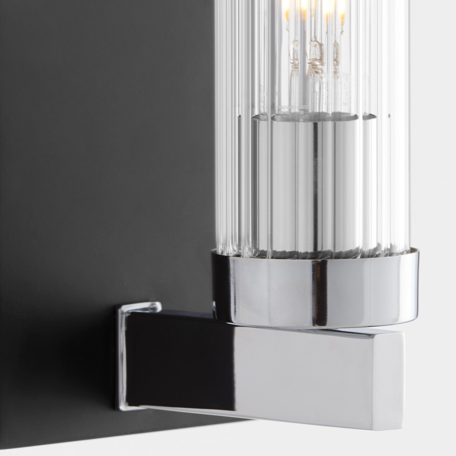 Quorum - 533-1-5914 - One Light Vanity - Kilbey - Matte Black w/ Chrome