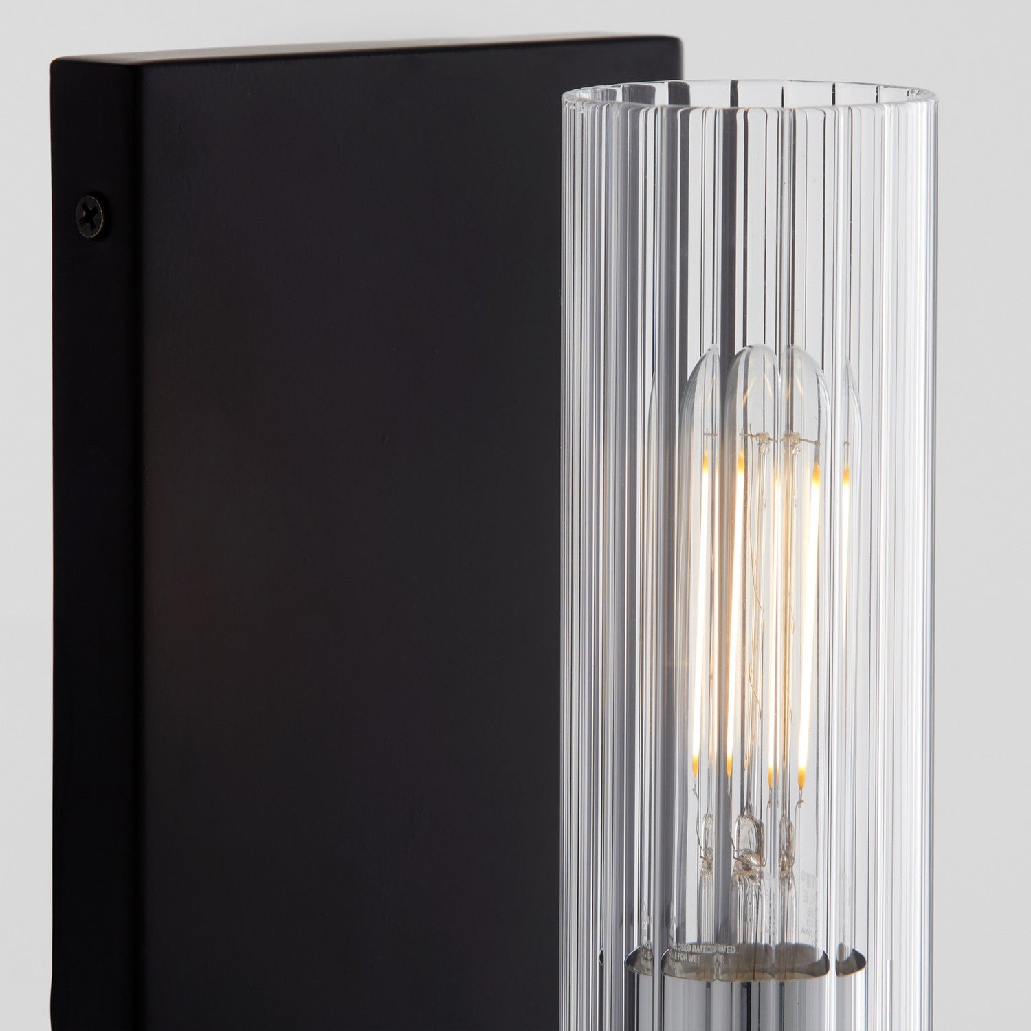 Quorum - 533-1-5914 - One Light Vanity - Kilbey - Matte Black w/ Chrome