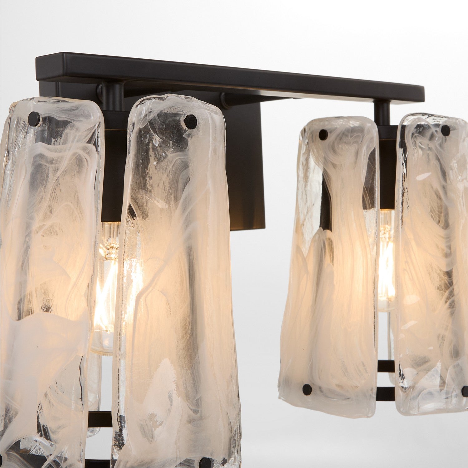 Quorum - 5575-2-59 - Two Light Vanity - Prestige - Matte Black