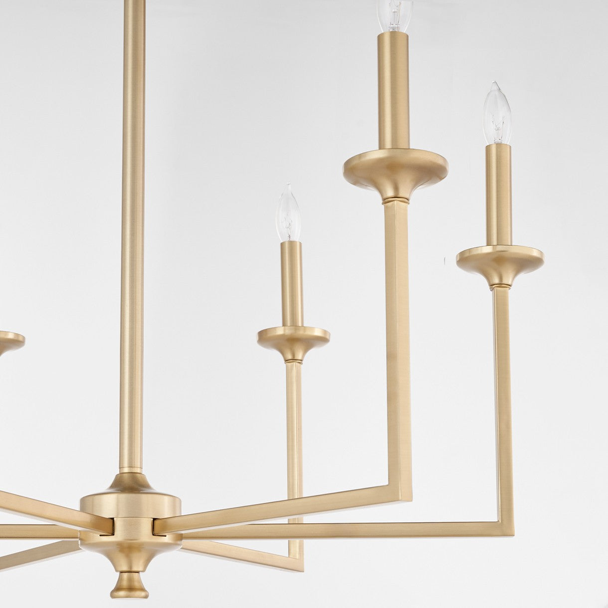 Quorum - 6005-6-80 - Six Light Chandelier - Eldorado - Aged Brass