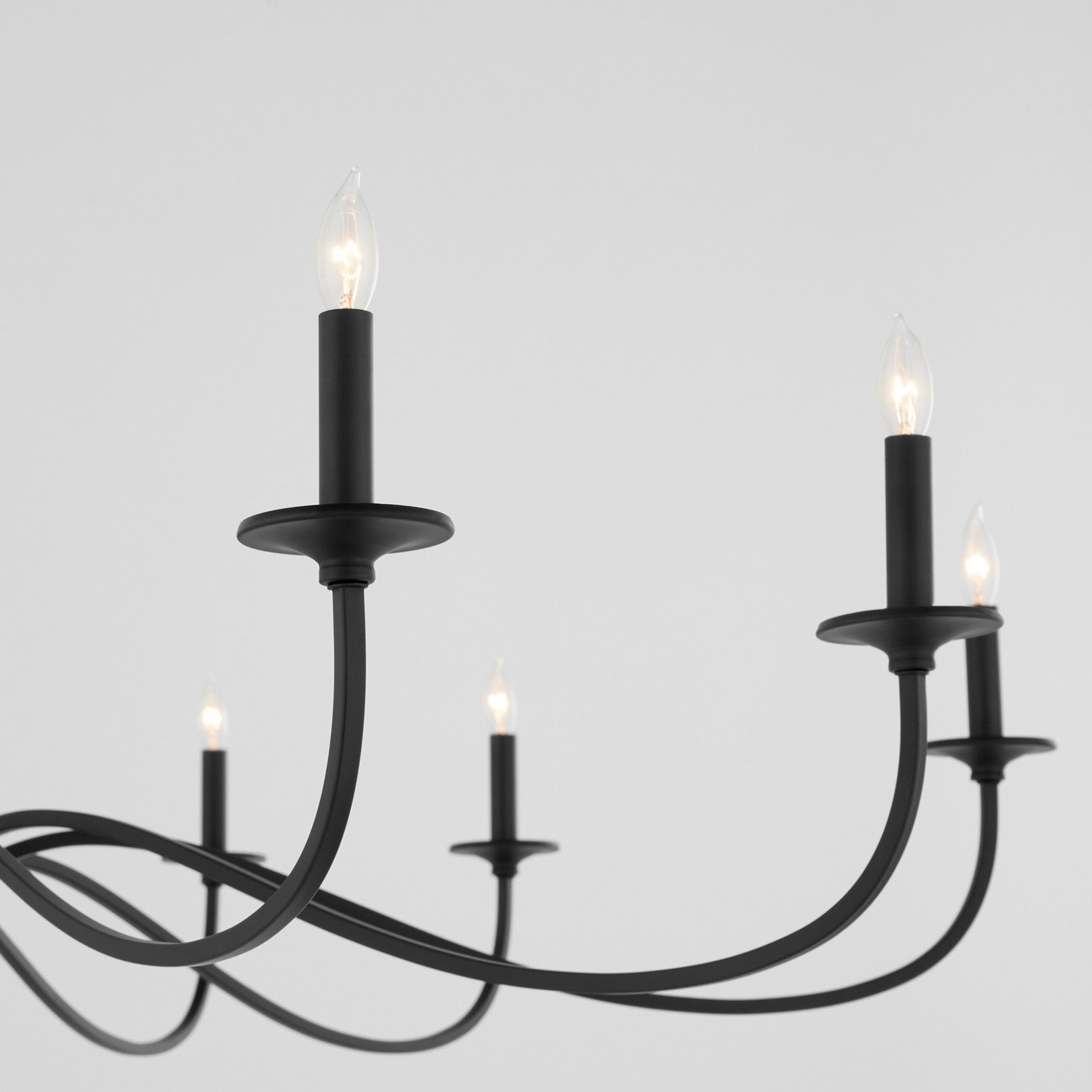 Quorum - 6021-10-59 - Ten Light Chandelier - Maryse - Matte Black