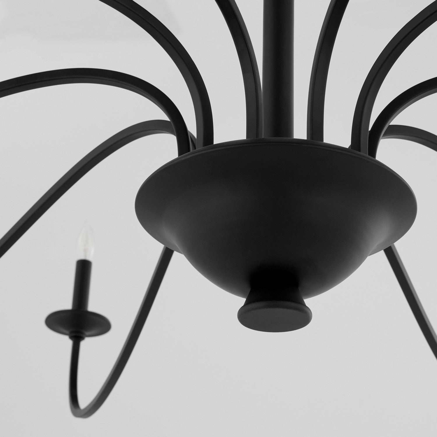 Quorum - 6021-10-59 - Ten Light Chandelier - Maryse - Matte Black