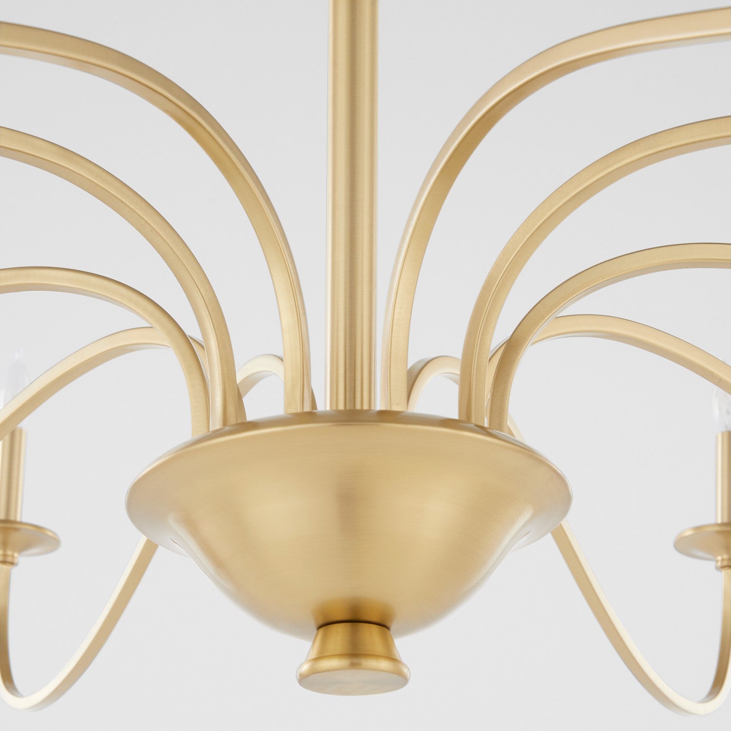 Quorum - 6021-10-80 - Ten Light Chandelier - Maryse - Aged Brass