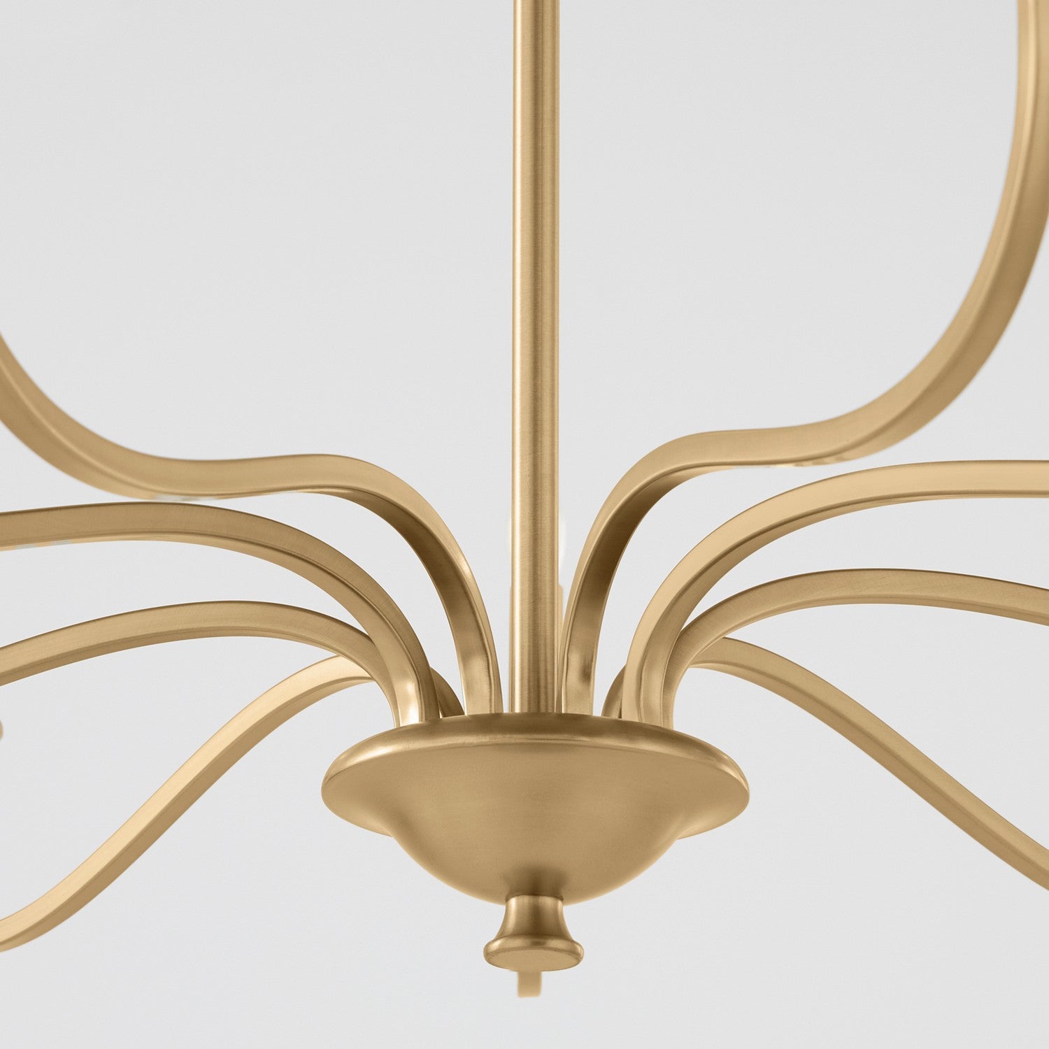 Quorum - 6021-6-80 - Six Light Chandelier - Maryse - Aged Brass