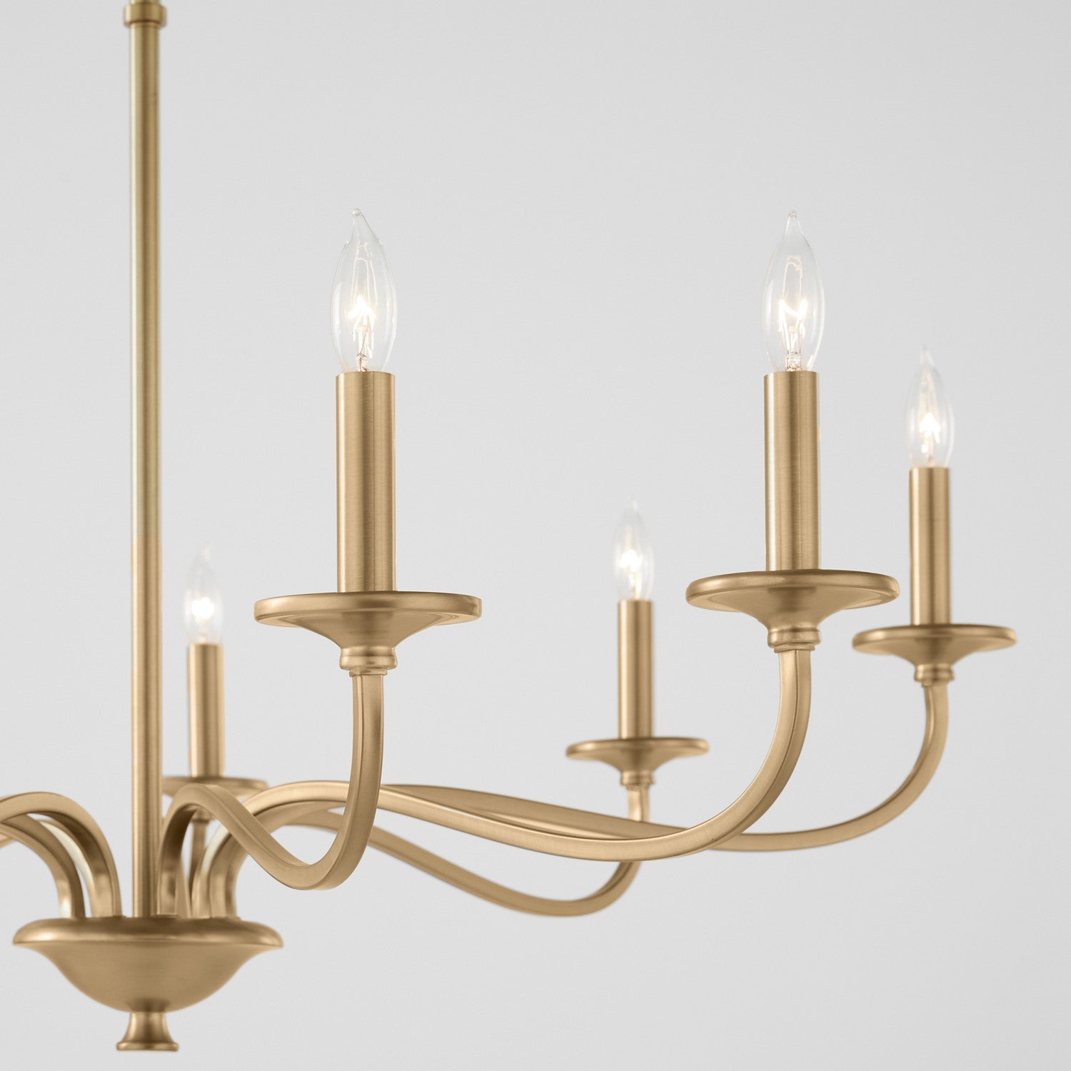 Quorum - 6021-9-80 - Nine Light Chandelier - Maryse - Aged Brass