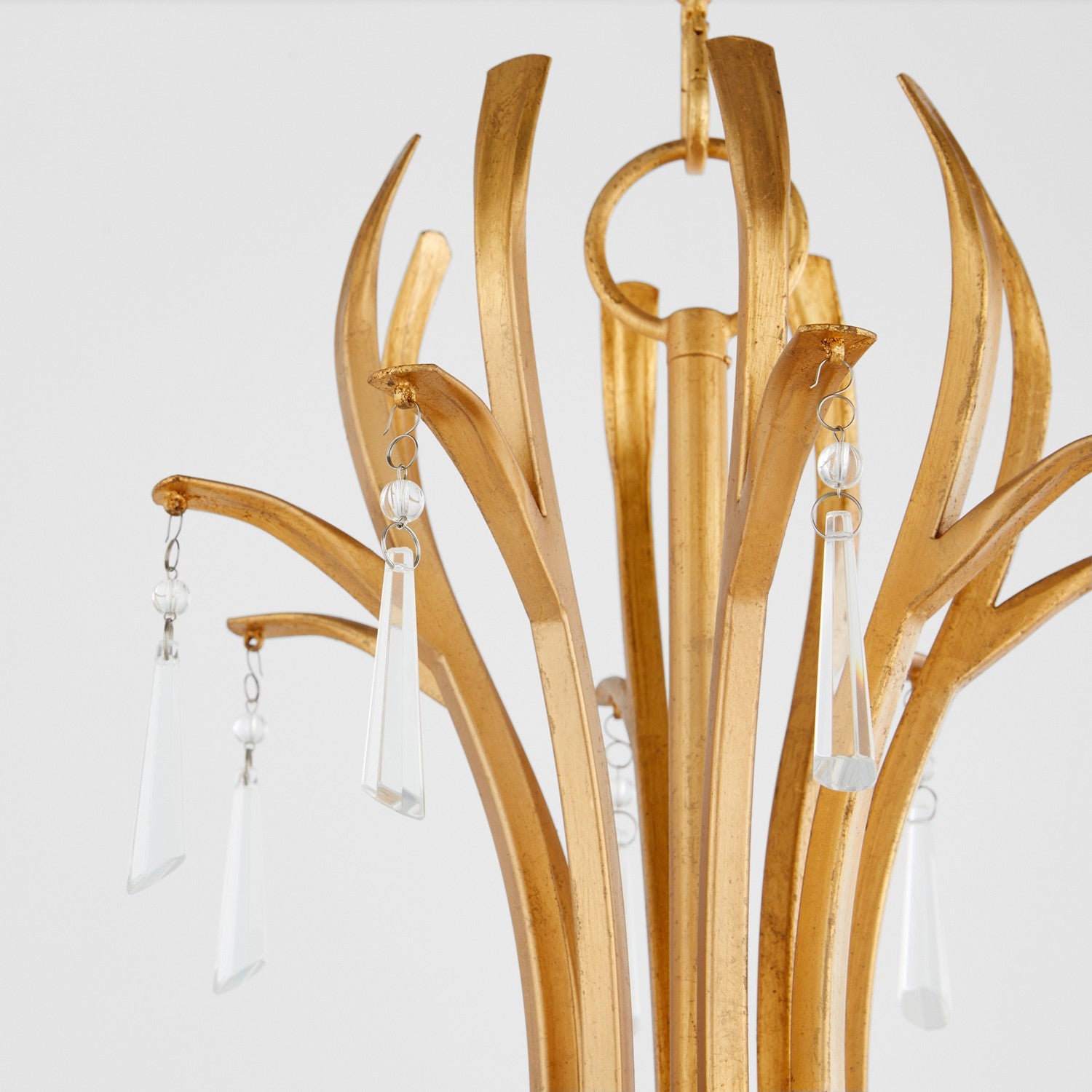 Quorum - 620-8-74 - Eight Light Chandelier - Majesty - Gold Leaf