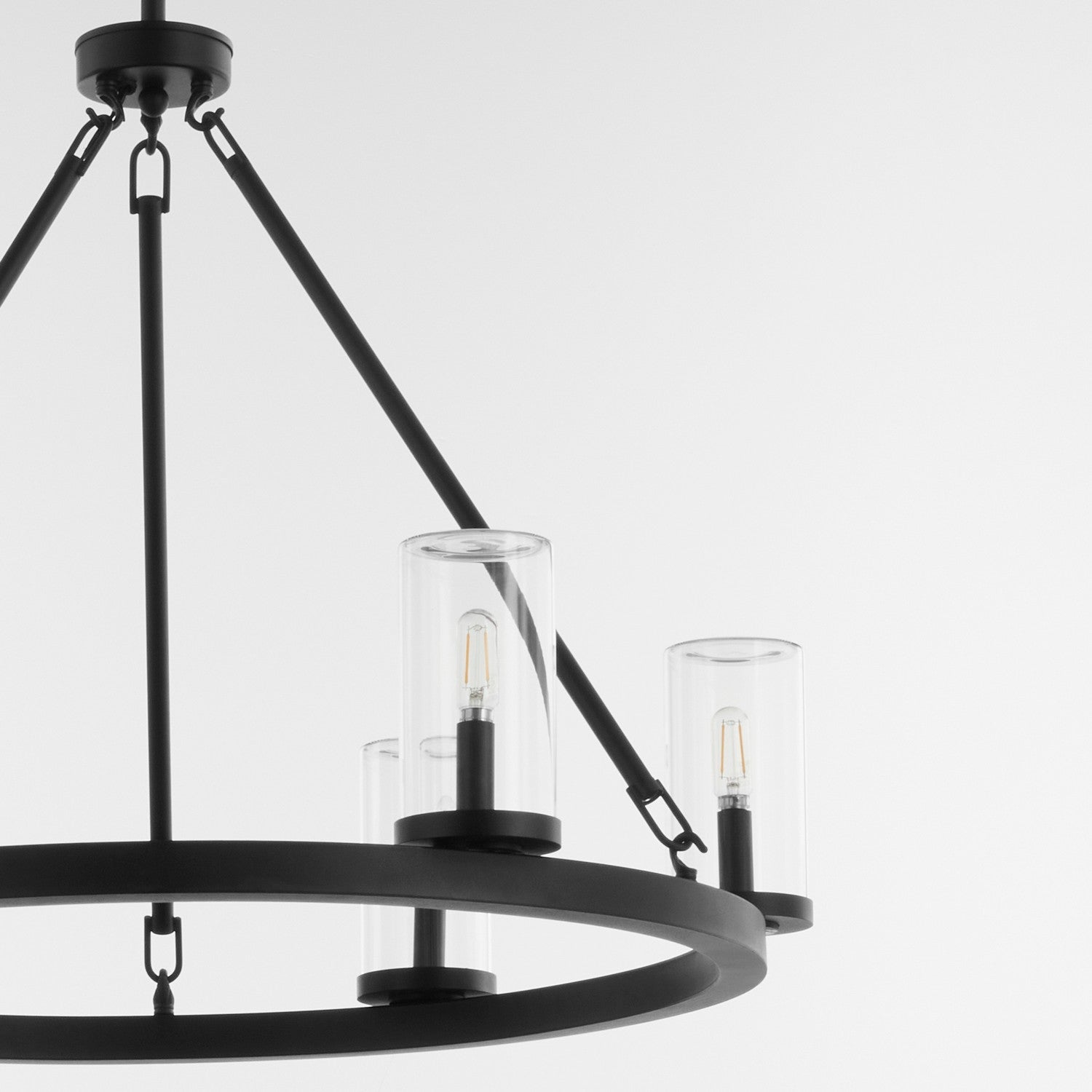 Quorum - 70-6-59 - Six Light Chandelier - Gentry - Matte Black