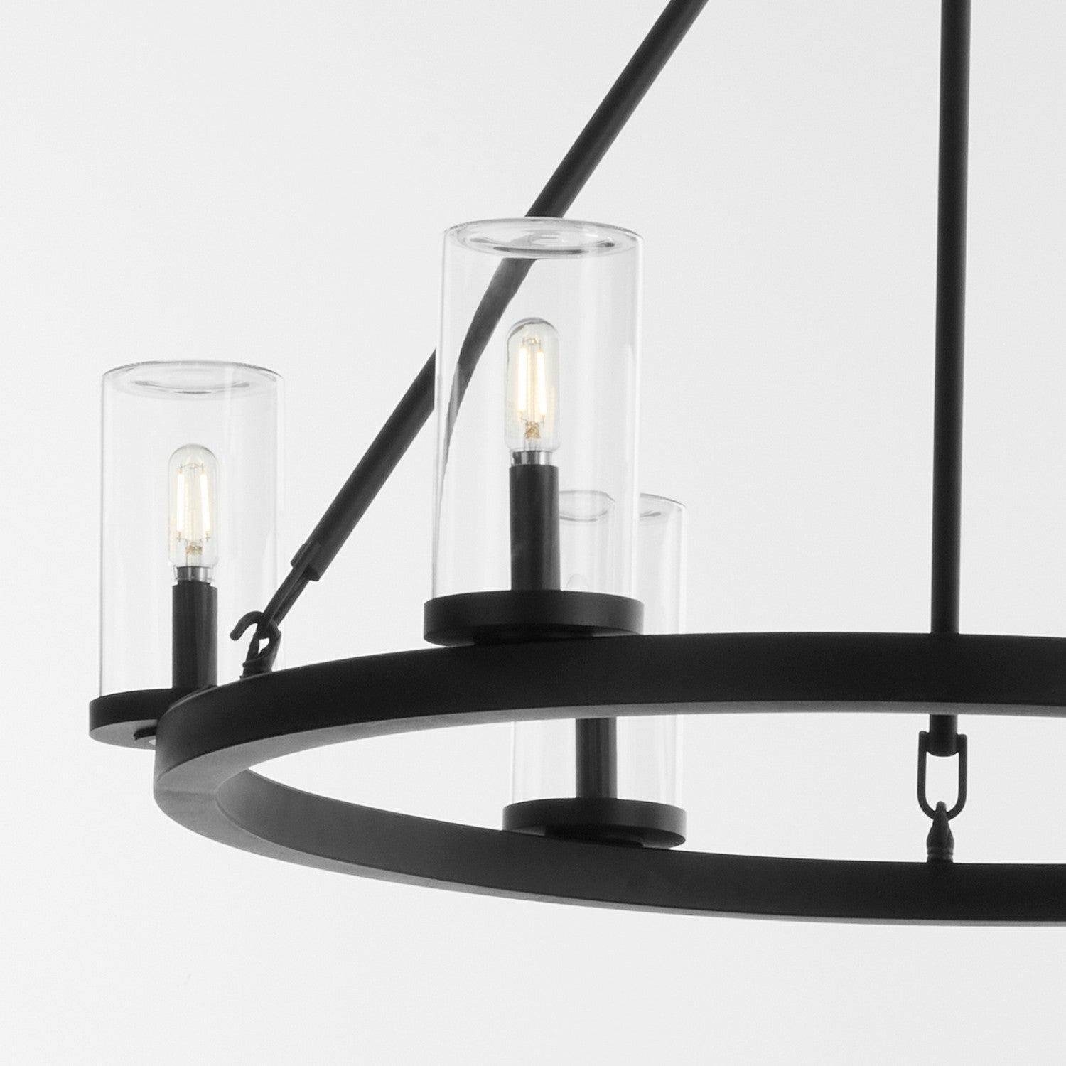 Quorum - 70-6-59 - Six Light Chandelier - Gentry - Matte Black