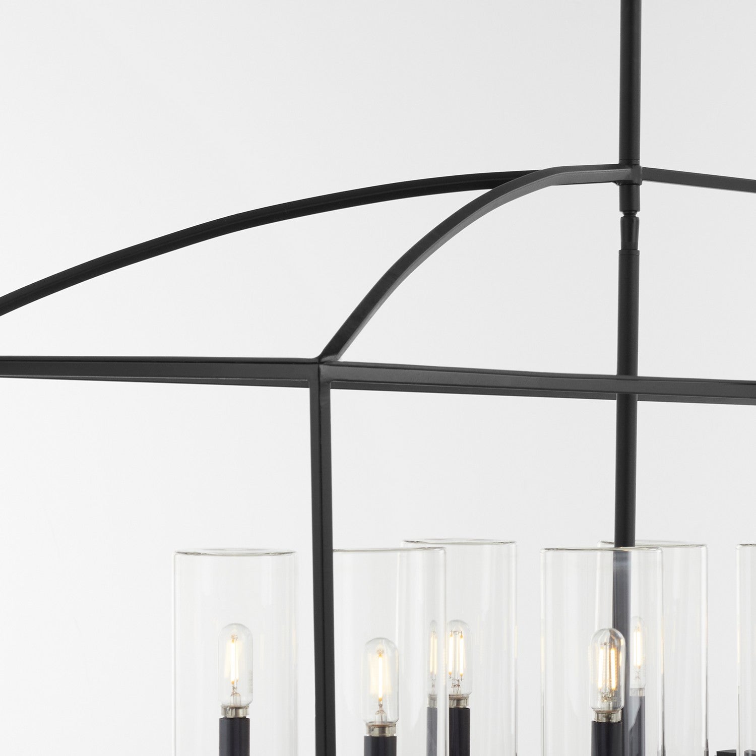 Quorum - 71-10-59 - Ten Light Linear Chandelier - Odeon - Matte Black