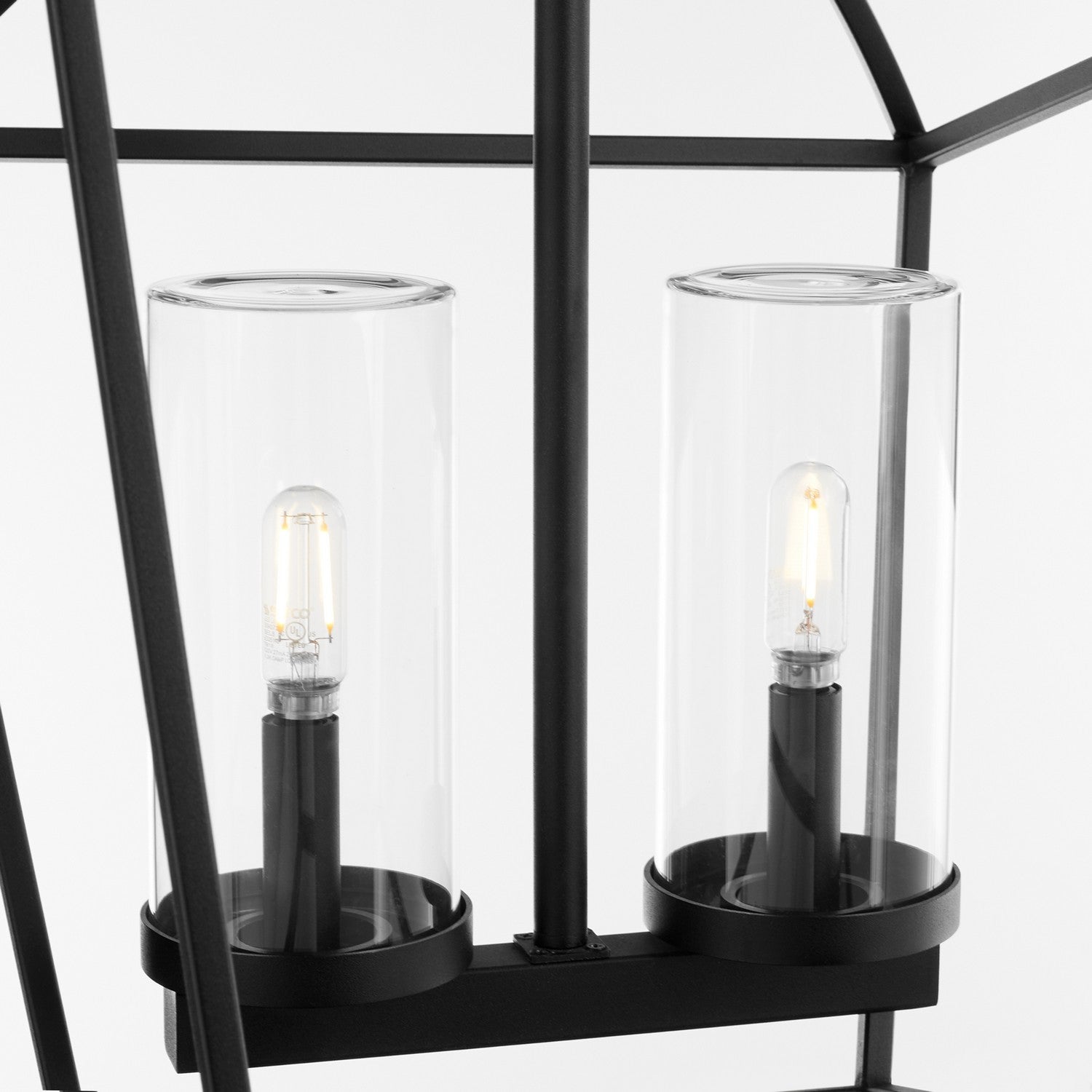 Quorum - 71-2-59 - Two Light Pendant - Odeon - Matte Black