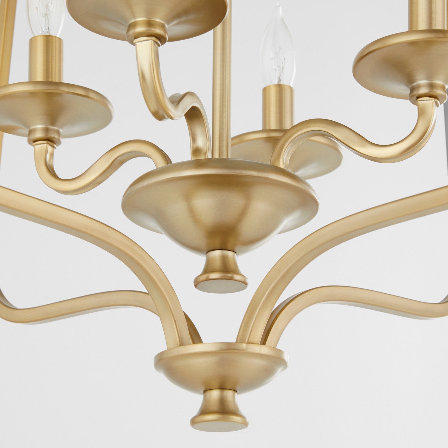 Quorum - 8021-4-80 - Four Light Entry - Maryse - Aged Brass