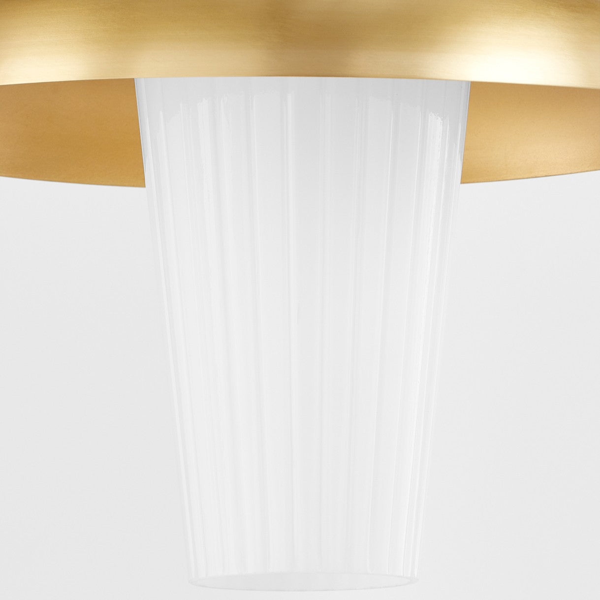Quorum - 8227-20-80 - One Light Pendant - Mallory - Aged Brass