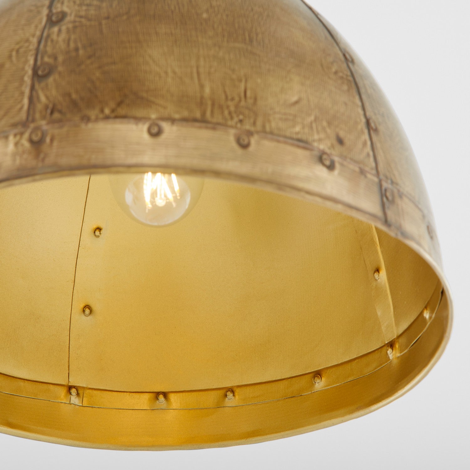 Quorum - 85-1-75 - One Light Pendant - Artisan - Artisan Brass