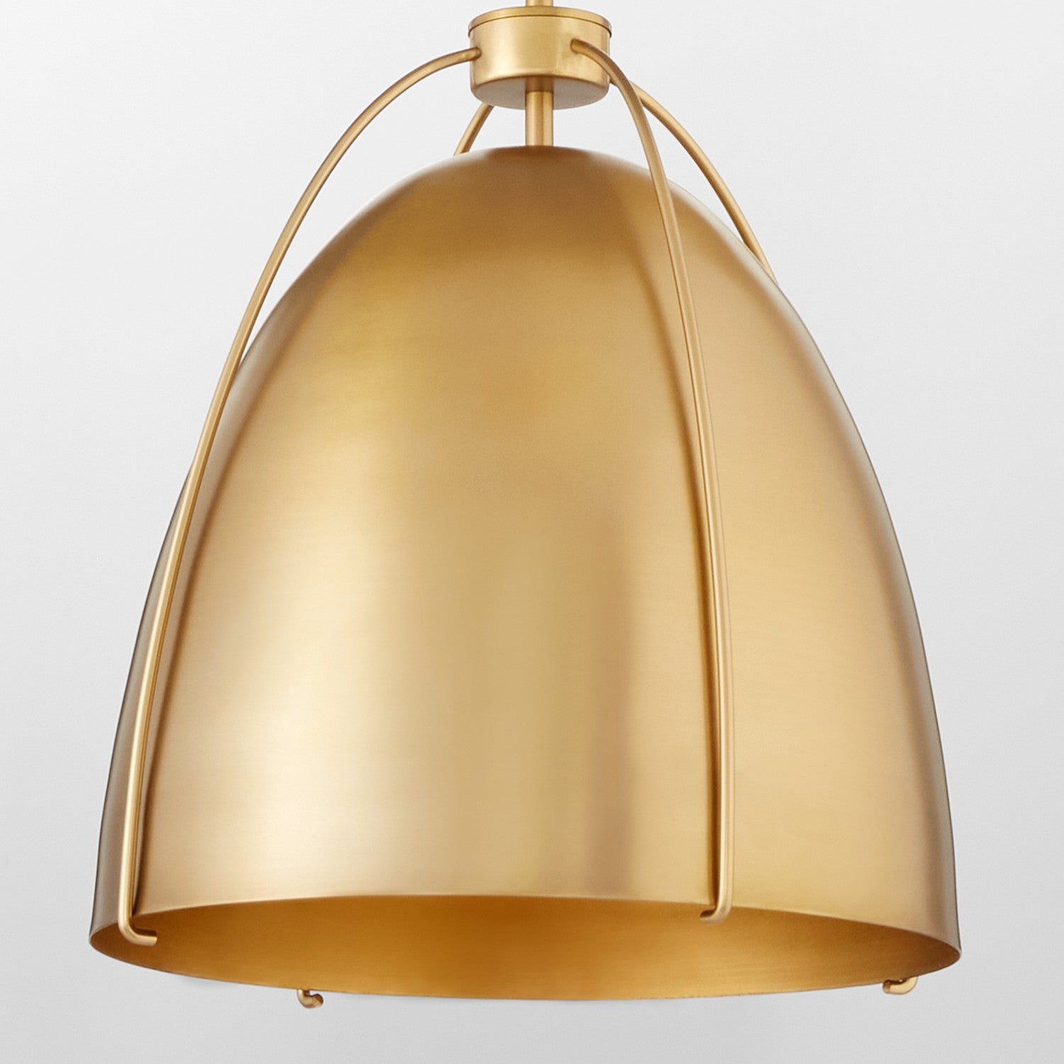 Quorum - 860-1-80 - One Light Pendant - Jamie - Aged Brass