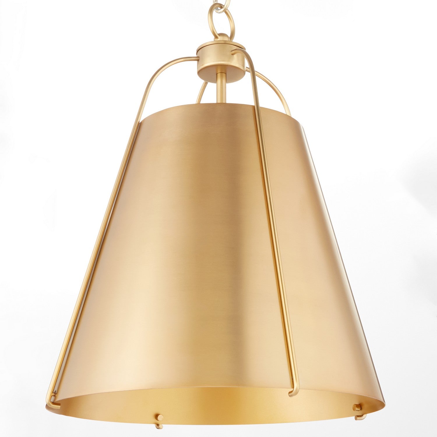 Quorum - 861-1-80 - One Light Pendant - Jamie - Aged Brass