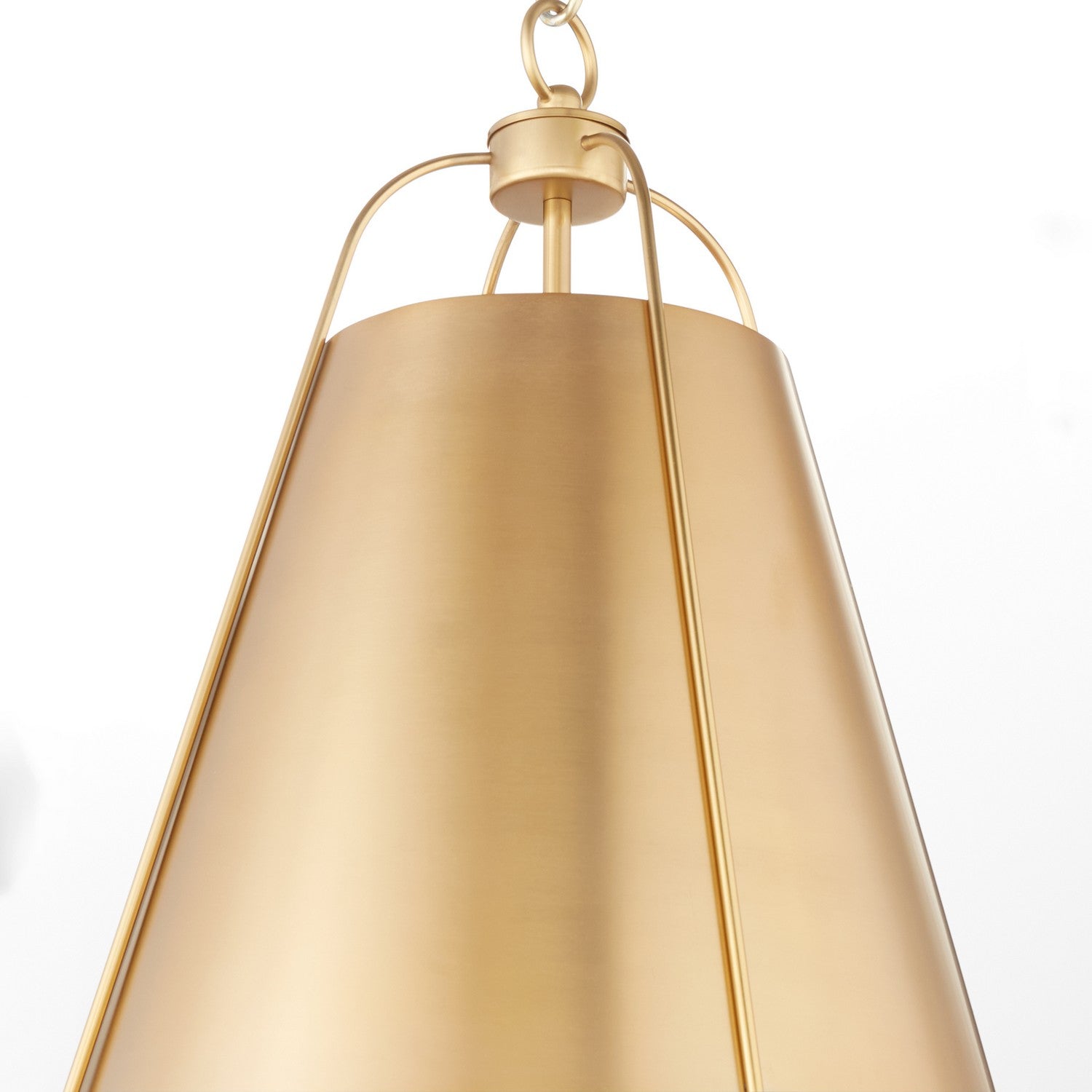 Quorum - 861-1-80 - One Light Pendant - Jamie - Aged Brass