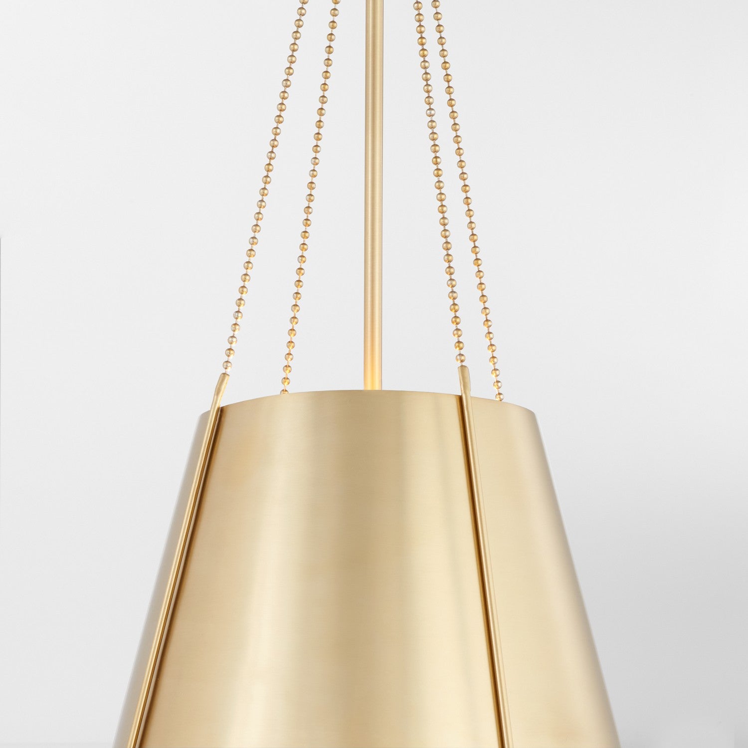 Quorum - 862-1-80 - One Light Pendant - Denise - Aged Brass