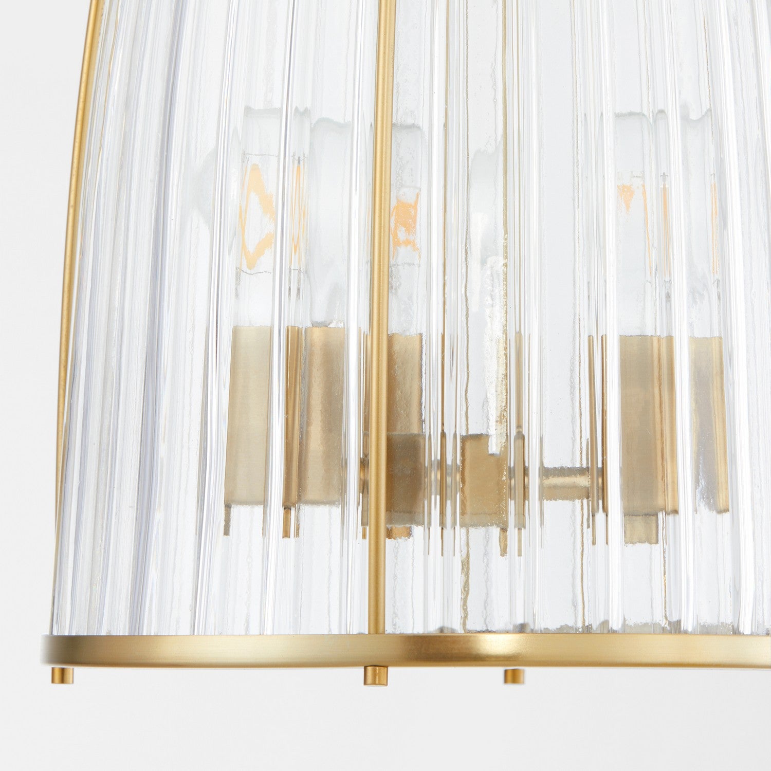 Quorum - 863-3-80 - Three Light Pendant - Alice - Aged Brass