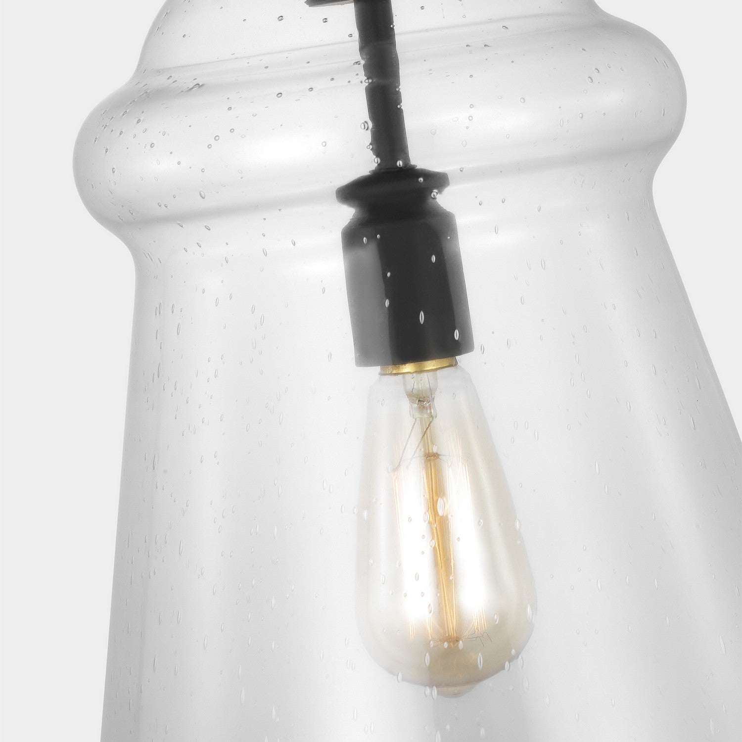 Generation Lighting - P1459MBK - One Light Pendant - Loras - Midnight Black