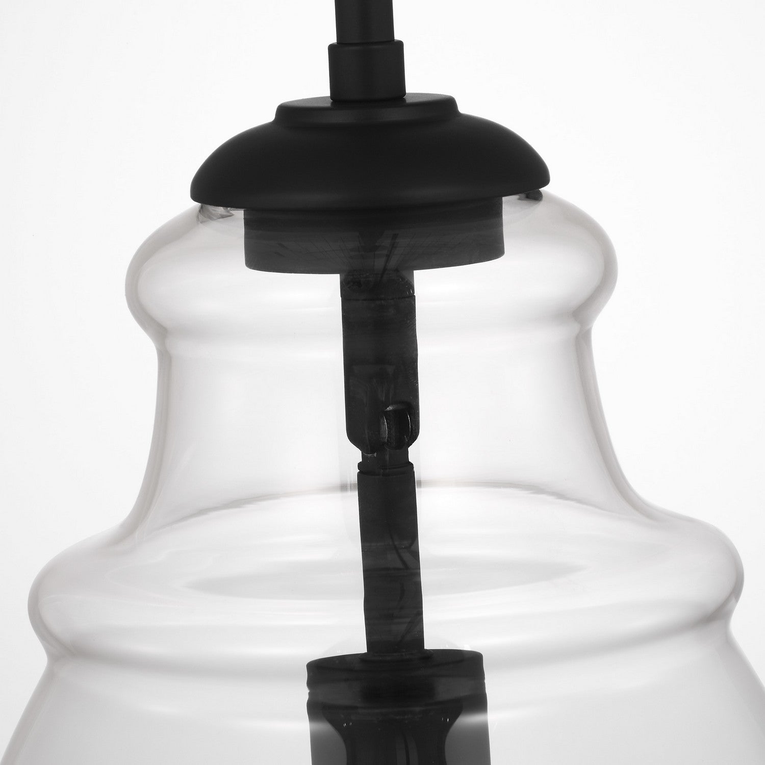 Generation Lighting - P1484MBK - One Light Pendant - Marino - Midnight Black