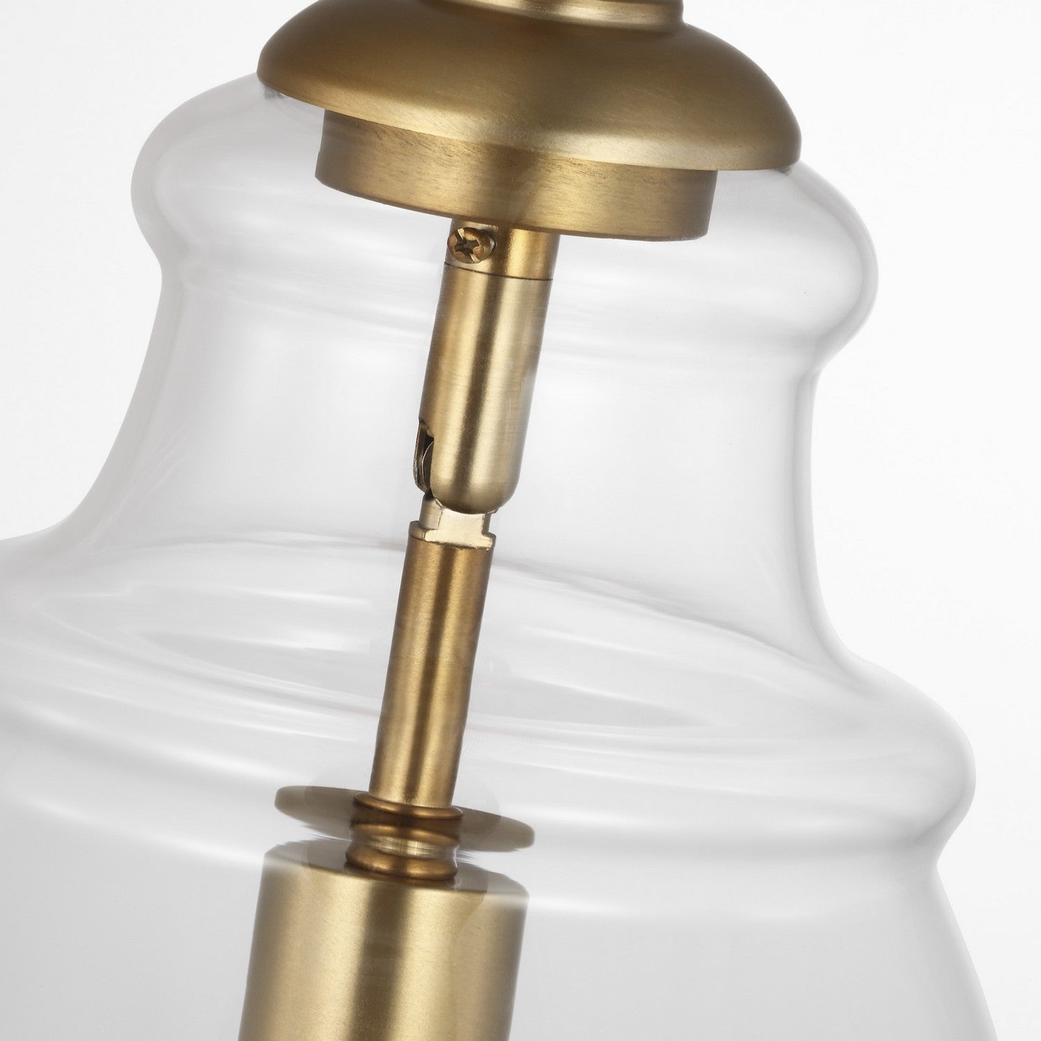 Generation Lighting - P1484SB - One Light Pendant - Marino - Satin Brass