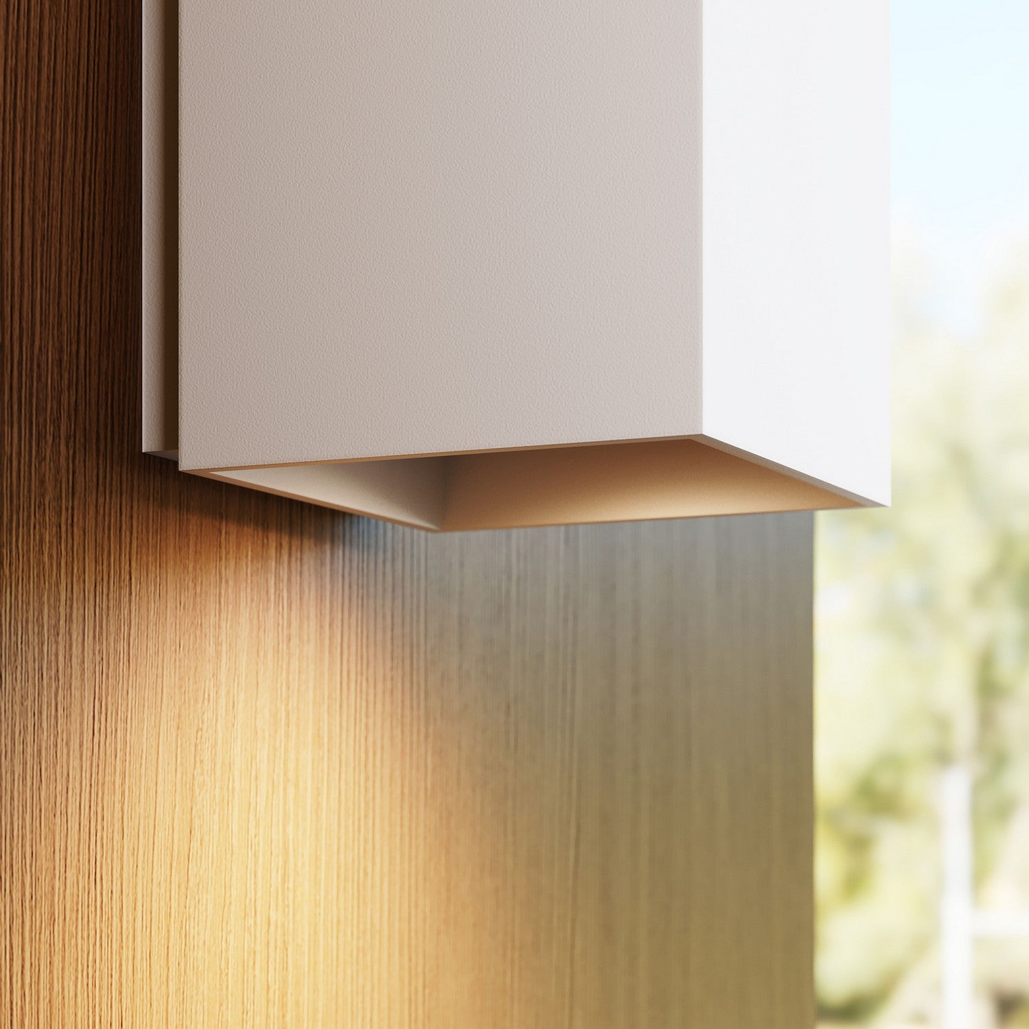 Sonneman - 7520.98 - LED Wall Sconce - Qube - Textured White
