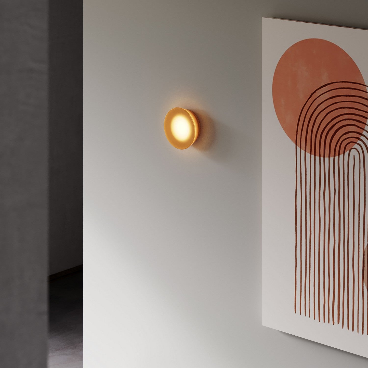 Sonneman - 7545.98A - LED Wall Sconce/Surface Mount - Mist - Textured White