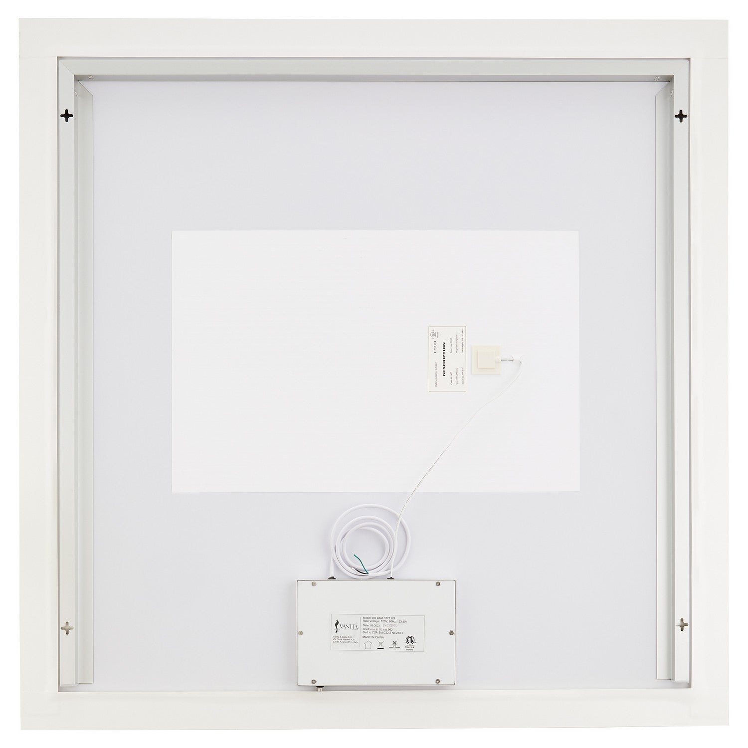 Quorum - 3-0604-15 - LED Mirror - Starlight - Black