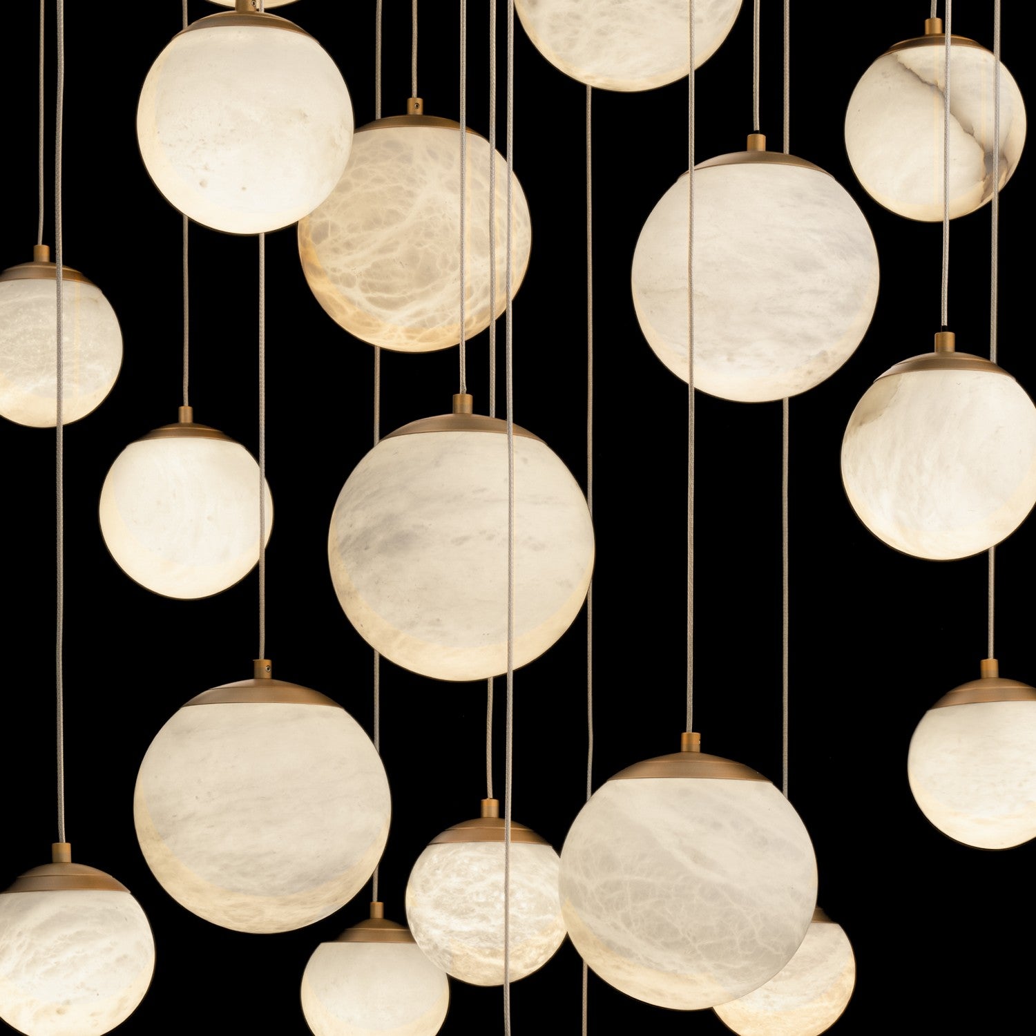 Modern Forms - PD-34421R-AB - LED Pendant - Pisces - Aged Brass