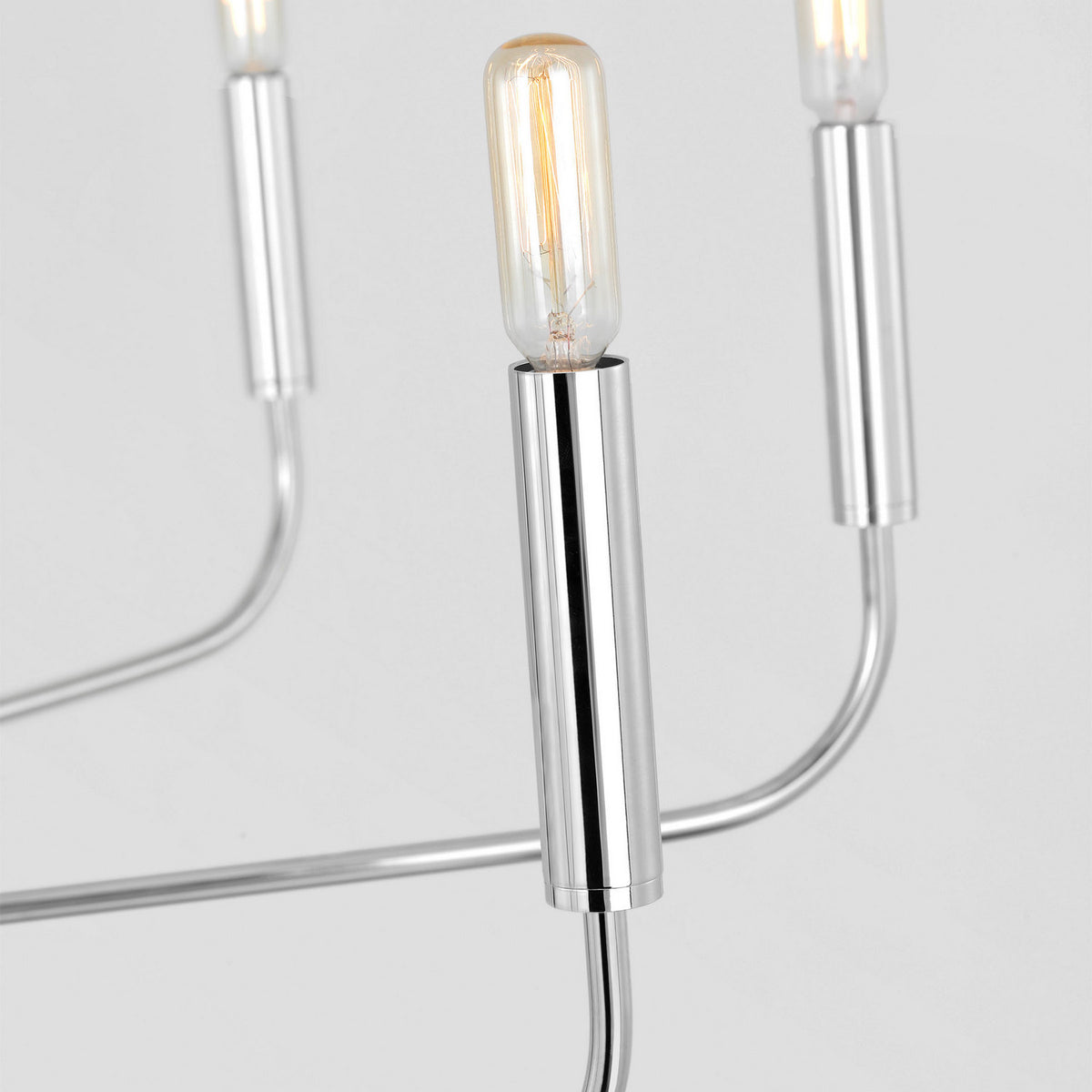 Visual Comfort Studio - EC1319PN - Nine Light Chandelier - Brianna - Polished Nickel