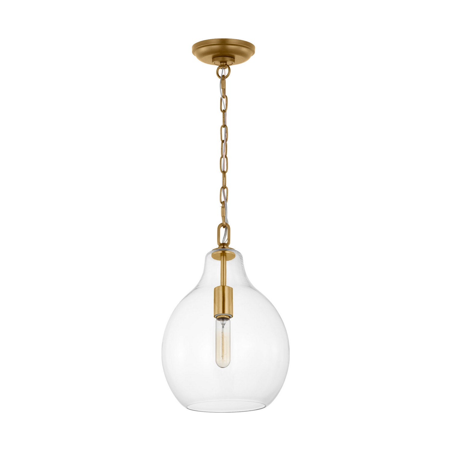Visual Comfort Studio - EP1451BBS - One Light Pendant - Magnus - Burnished Brass