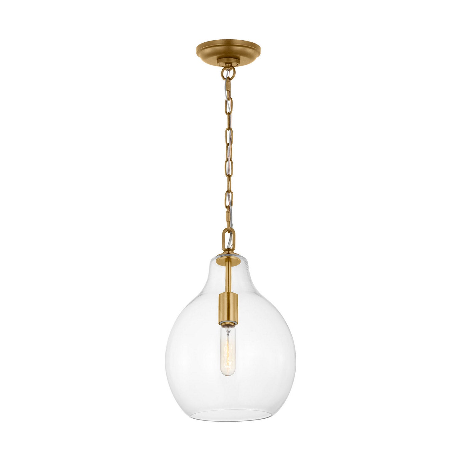 Visual Comfort Studio - EP1451BBS - One Light Pendant - Magnus - Burnished Brass