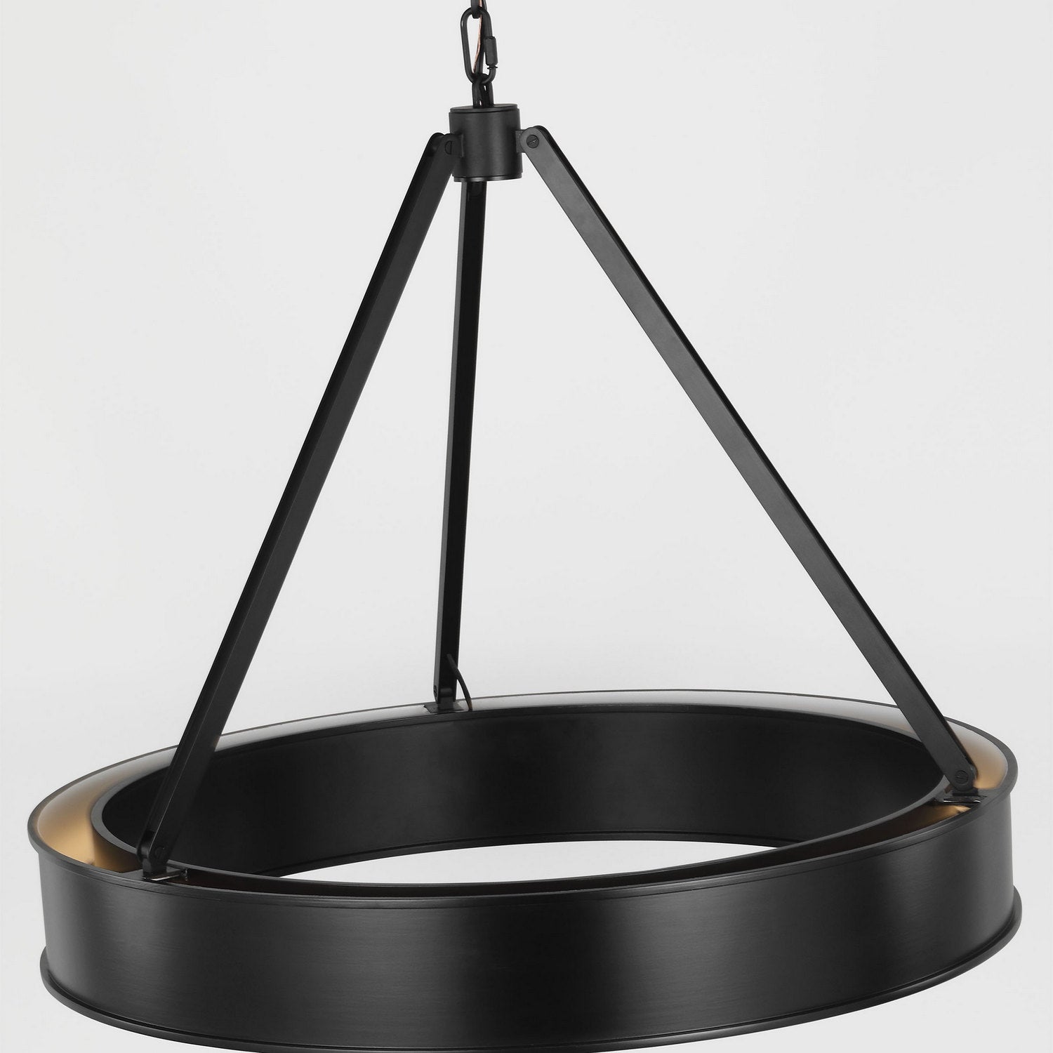 Visual Comfort Studio - LC1211AI-L1 - LED Chandelier - Leonard - Aged Iron