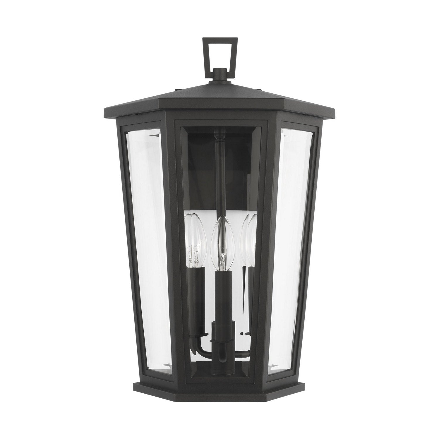 Visual Comfort Studio - SLO1063TXB - Three Light Wall Lantern - Witley - Textured Black