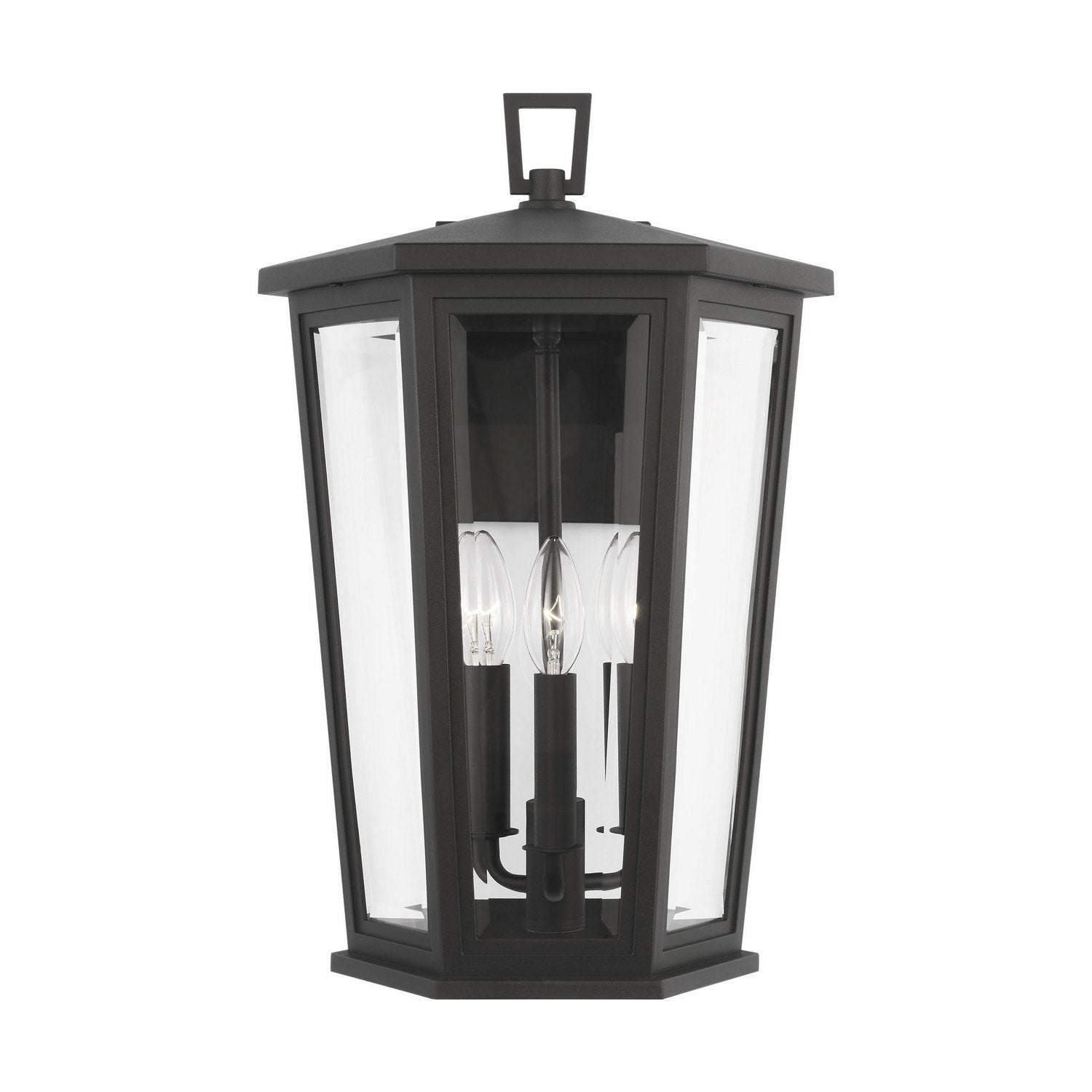 Visual Comfort Studio - SLO1063TXB - Three Light Wall Lantern - Witley - Textured Black