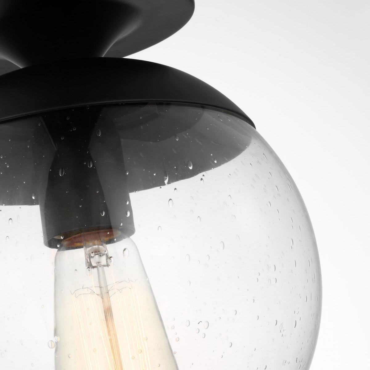 Visual Comfort Studio - 7501801-112 - One Light Pendant - Leo - Hanging Globe - Midnight Black