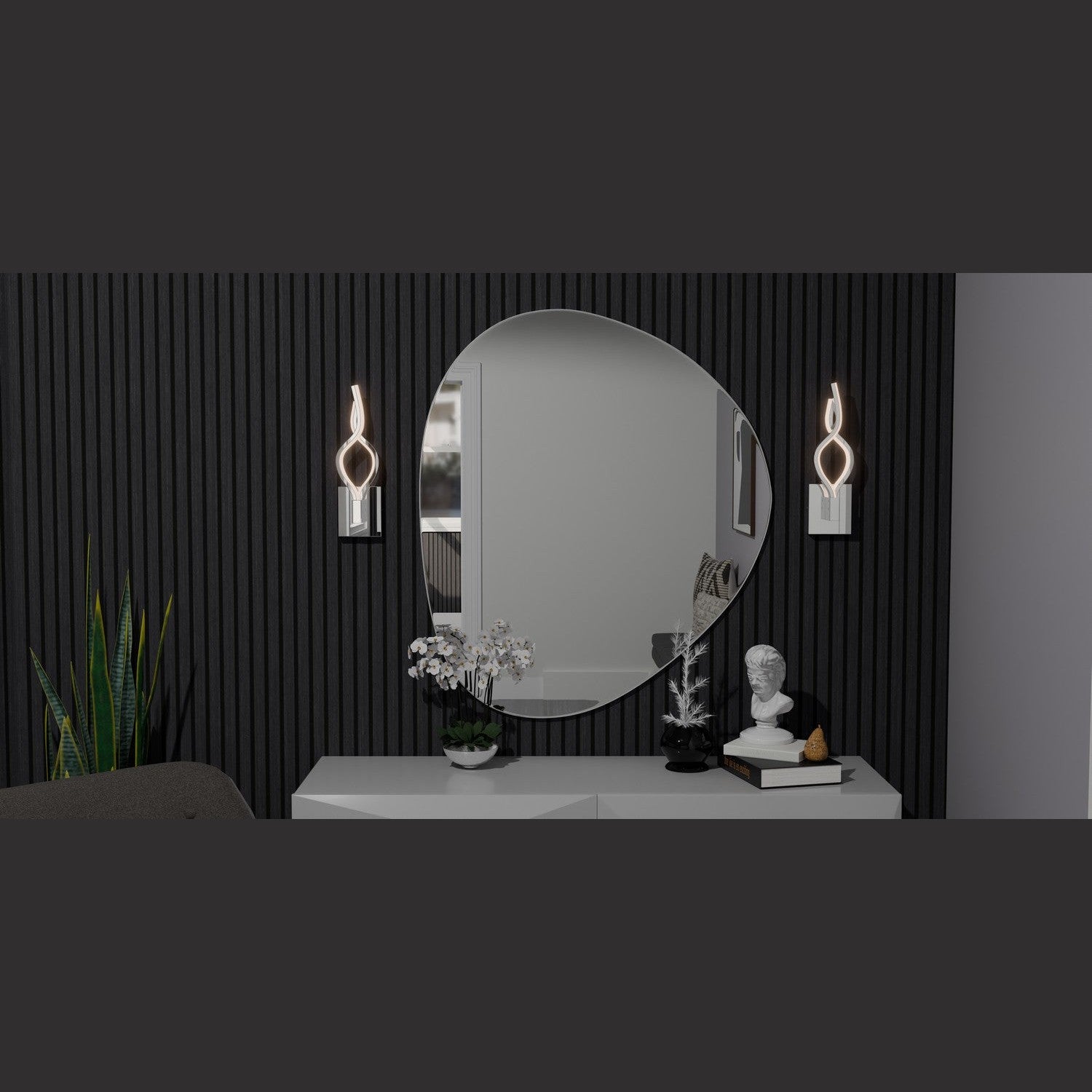 Quoizel - PCISD8704C - LED Wall Sconce - Isadora - Polished Chrome