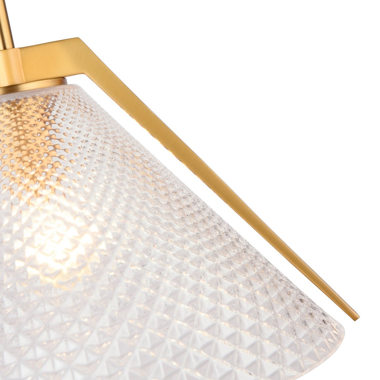 Artcraft - AC11911BR - One Light Pendant - Baltic - Brass and black