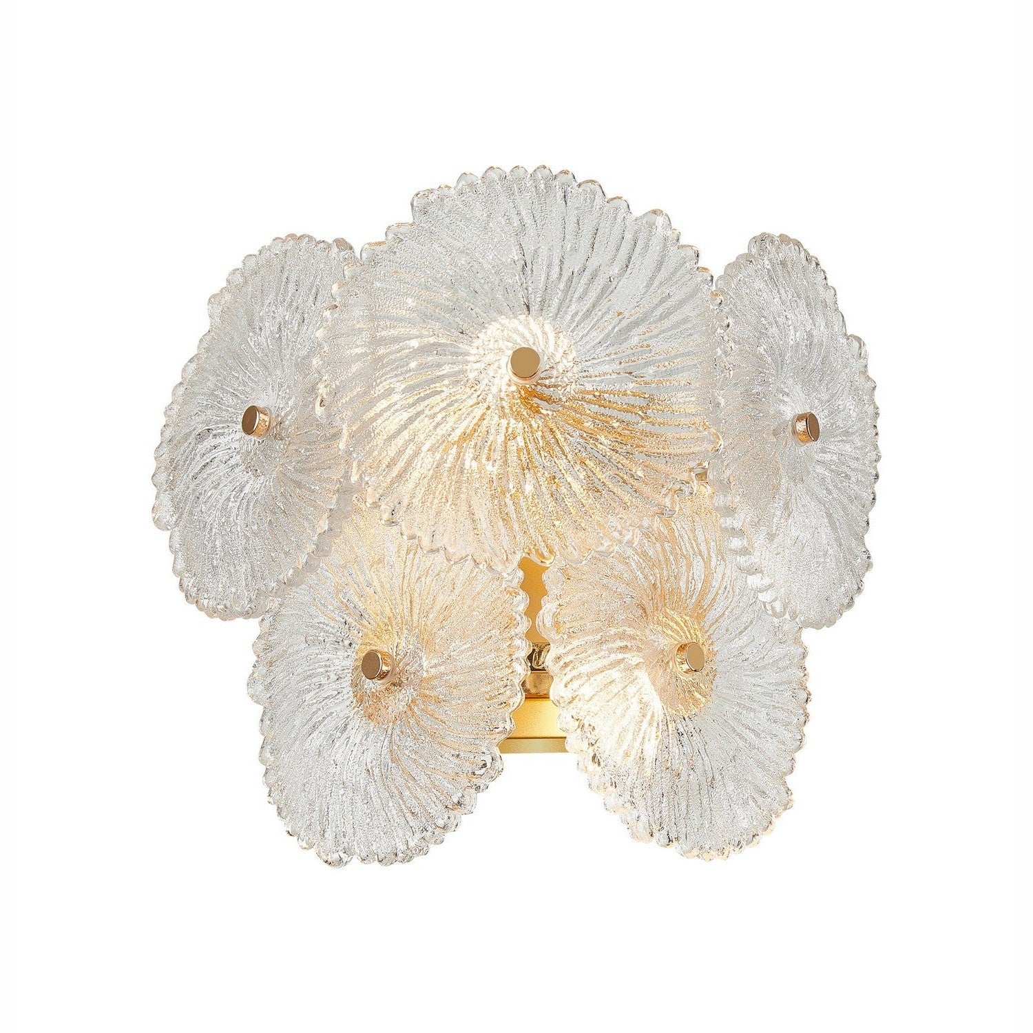 Artcraft - AC11964BR - Two Light Wall Sconce - Bloom - Brass