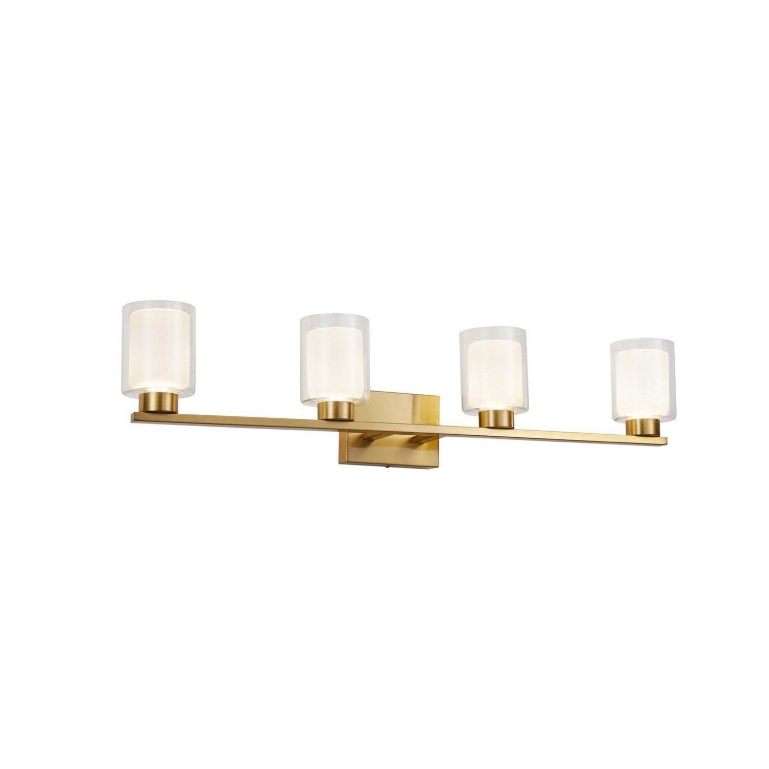 Artcraft - AC7394BR - LED Bathroom Vanity - Saville - Brass