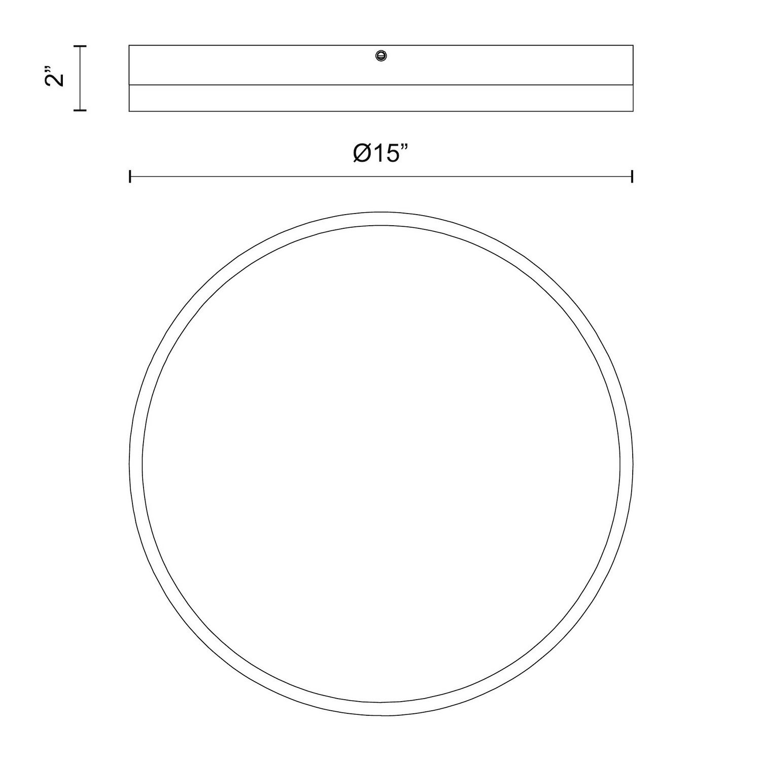 Alora - FM554215AGWH-5CCT - LED Flush Mount - Adelaide - Aged Gold/White