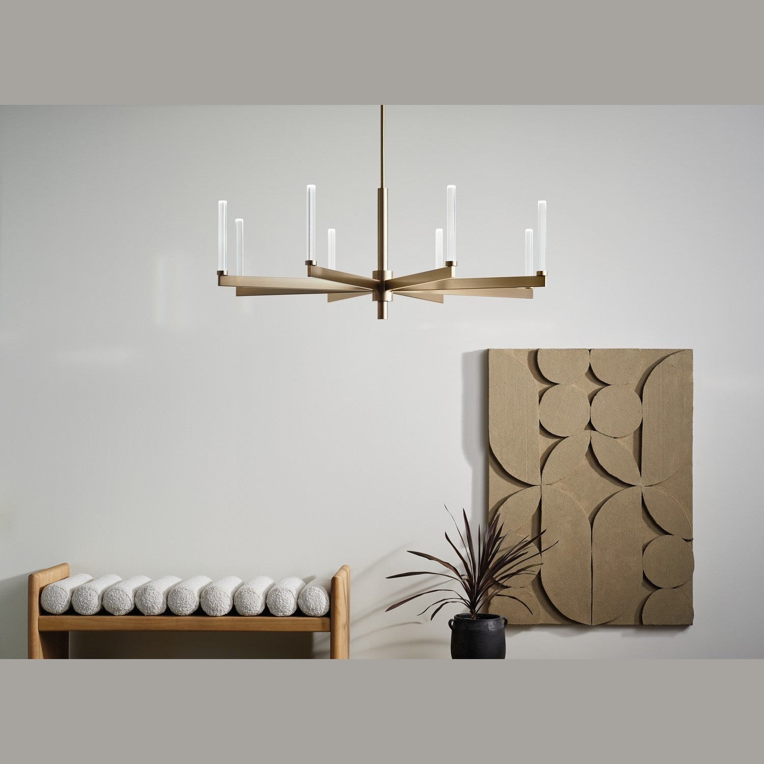 Kichler - 52668CPZ - LED Chandelier - Sycara - Champagne Bronze